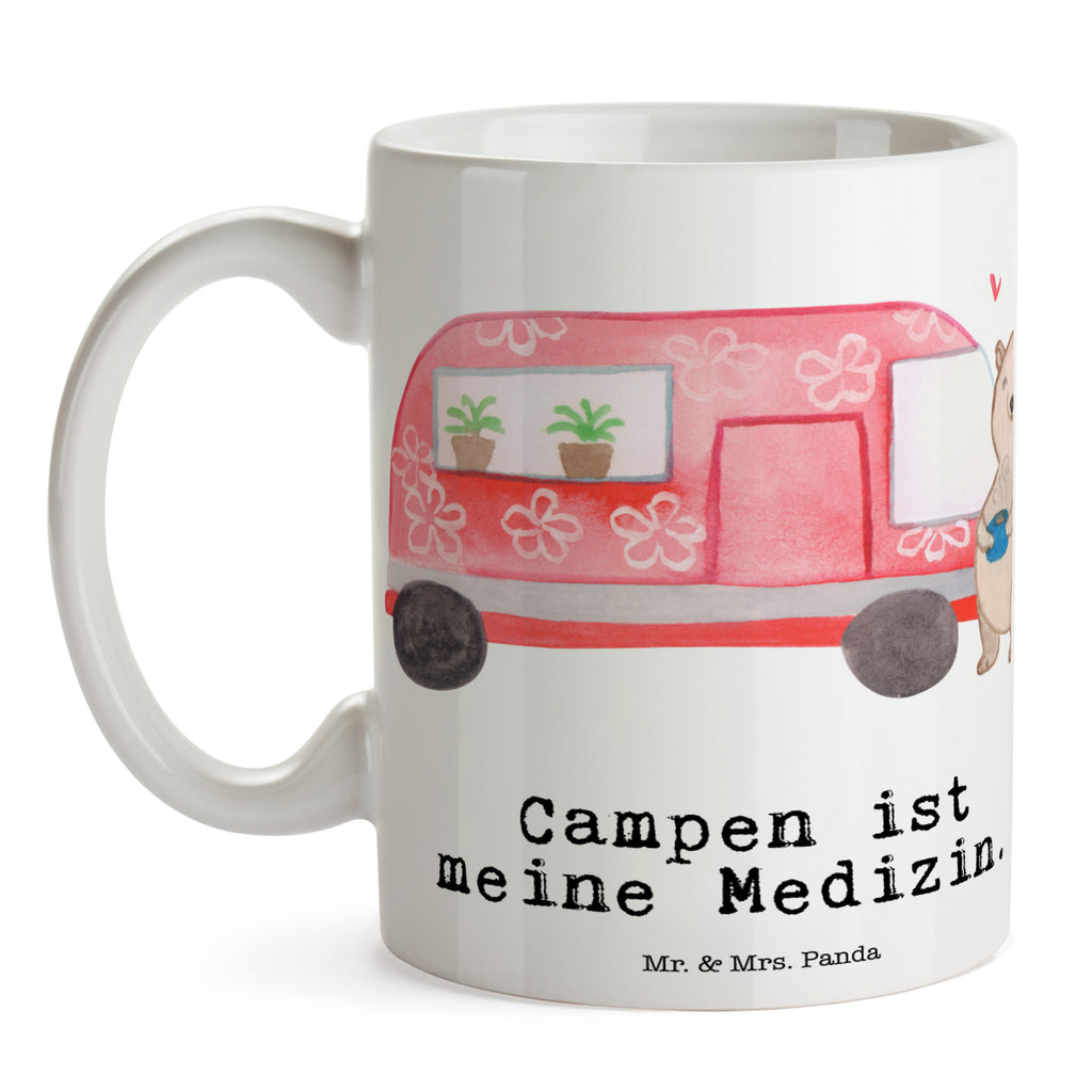 Tasse Bär Camper Medizin Camper, Campen, Zelten, Campingplatz, Wohnmobil, Roadtrip, Urlaub Becher, Kaffeetasse, Kaffeebecher, Tee, Frühstück, Büro  Geschenk, Sport, Sportart, Hobby, Schenken, Danke, Dankeschön, Auszeichnung, Gewinn, Sportler