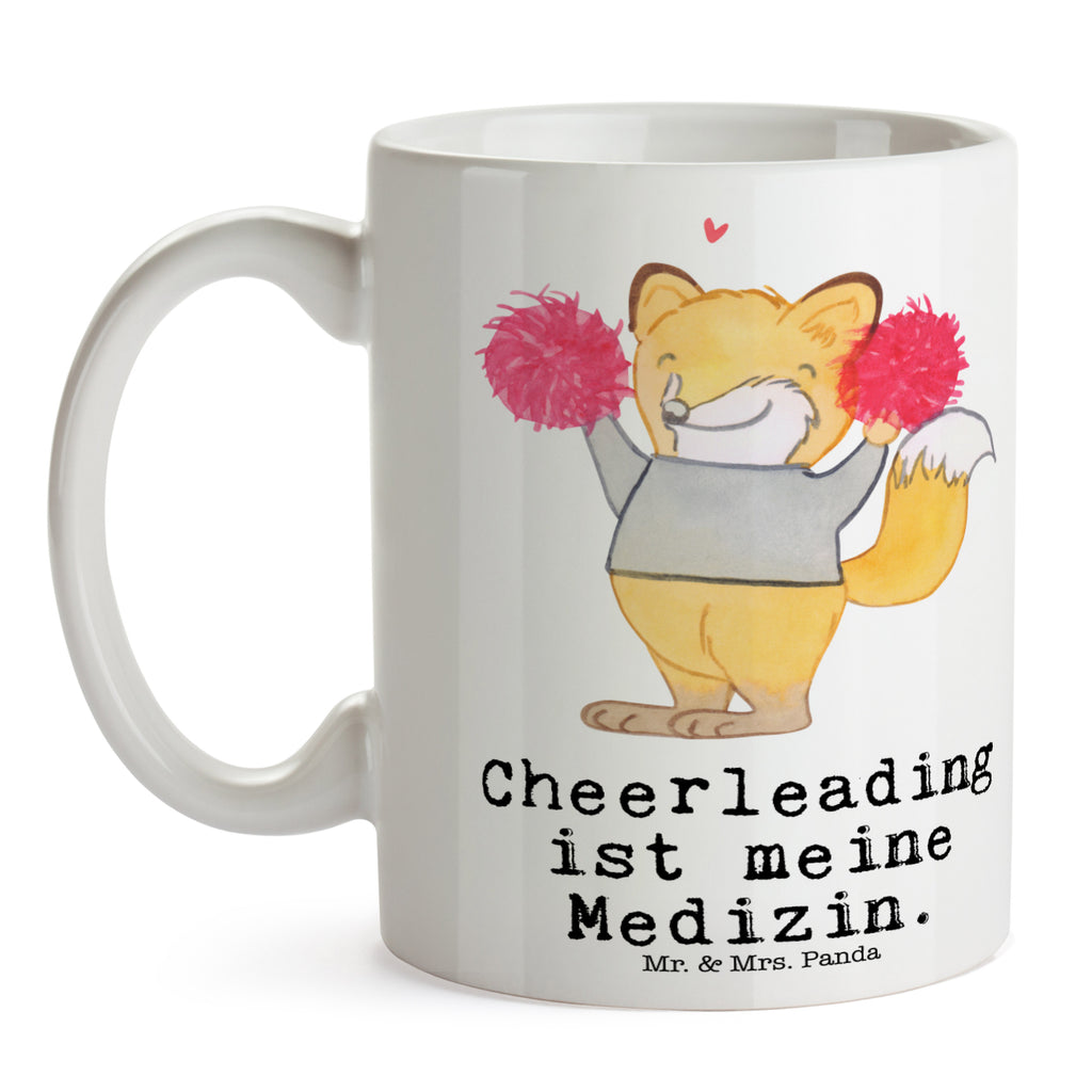 Tasse Fuchs Cheerleader Medizin Cheerleader, Cheerleading, Turnen, Turn Club, Turniere Becher, Kaffeetasse, Kaffeebecher, Tee, Frühstück, Büro  Geschenk, Sport, Sportart, Hobby, Schenken, Danke, Dankeschön, Auszeichnung, Gewinn, Sportler