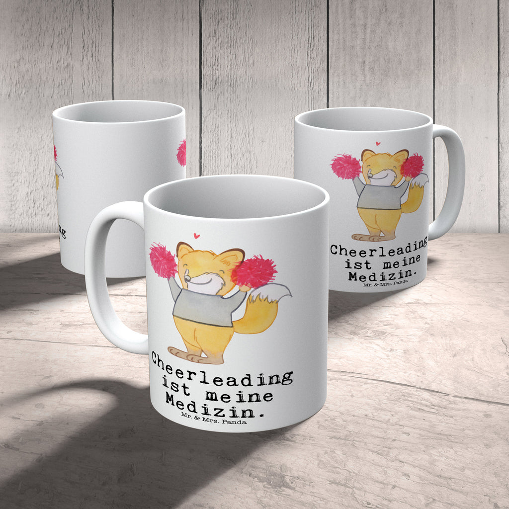 Tasse Fuchs Cheerleader Medizin Cheerleader, Cheerleading, Turnen, Turn Club, Turniere Becher, Kaffeetasse, Kaffeebecher, Tee, Frühstück, Büro  Geschenk, Sport, Sportart, Hobby, Schenken, Danke, Dankeschön, Auszeichnung, Gewinn, Sportler