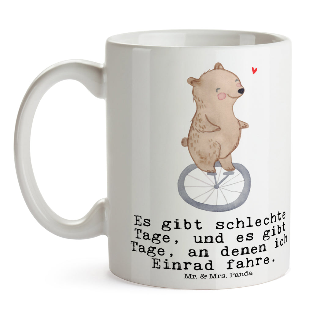 Tasse Bär Einrad fahren Tage Einrad fahren Becher, Kaffeetasse, Kaffeebecher, Tee, Frühstück, Büro  Geschenk, Sport, Sportart, Hobby, Schenken, Danke, Dankeschön, Auszeichnung, Gewinn, Sportler