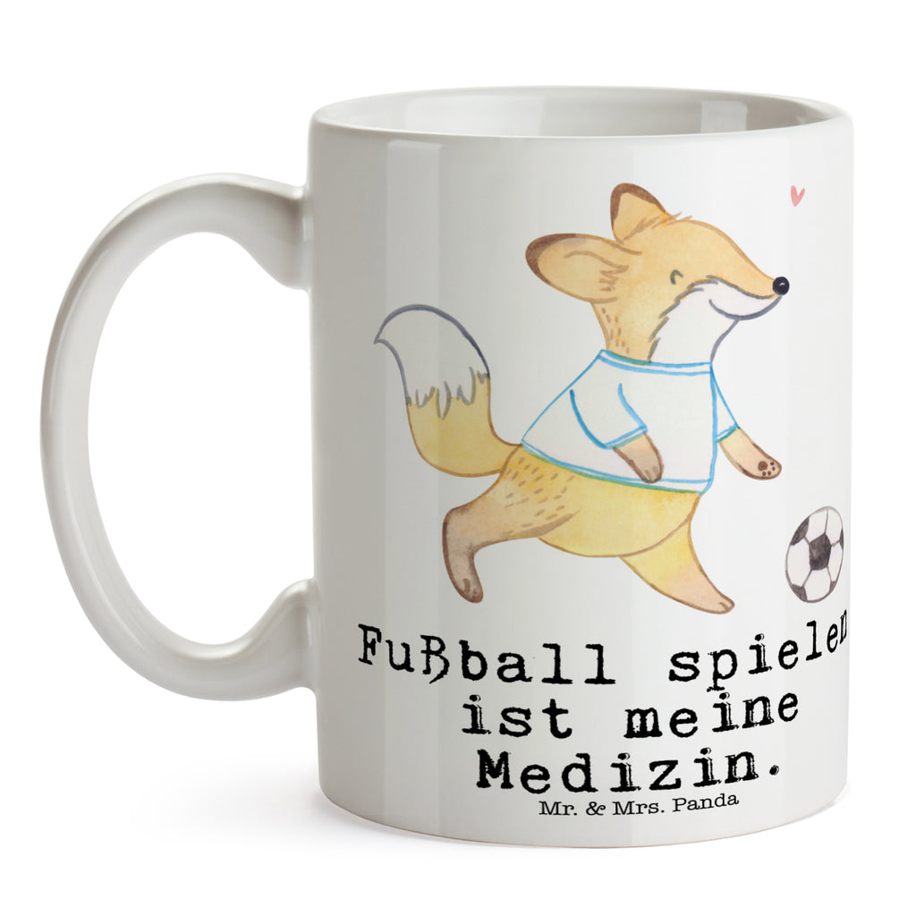 Tasse Fuchs Fußball spielen Medizin Fußball spielen, Fußballtraining, Fußballverein, Fußballmannschaft, Fußball Turnier, Punktspiele, Fußball Becher, Kaffeetasse, Kaffeebecher, Tee, Frühstück, Büro  Geschenk, Sport, Sportart, Hobby, Schenken, Danke, Dankeschön, Auszeichnung, Gewinn, Sportler