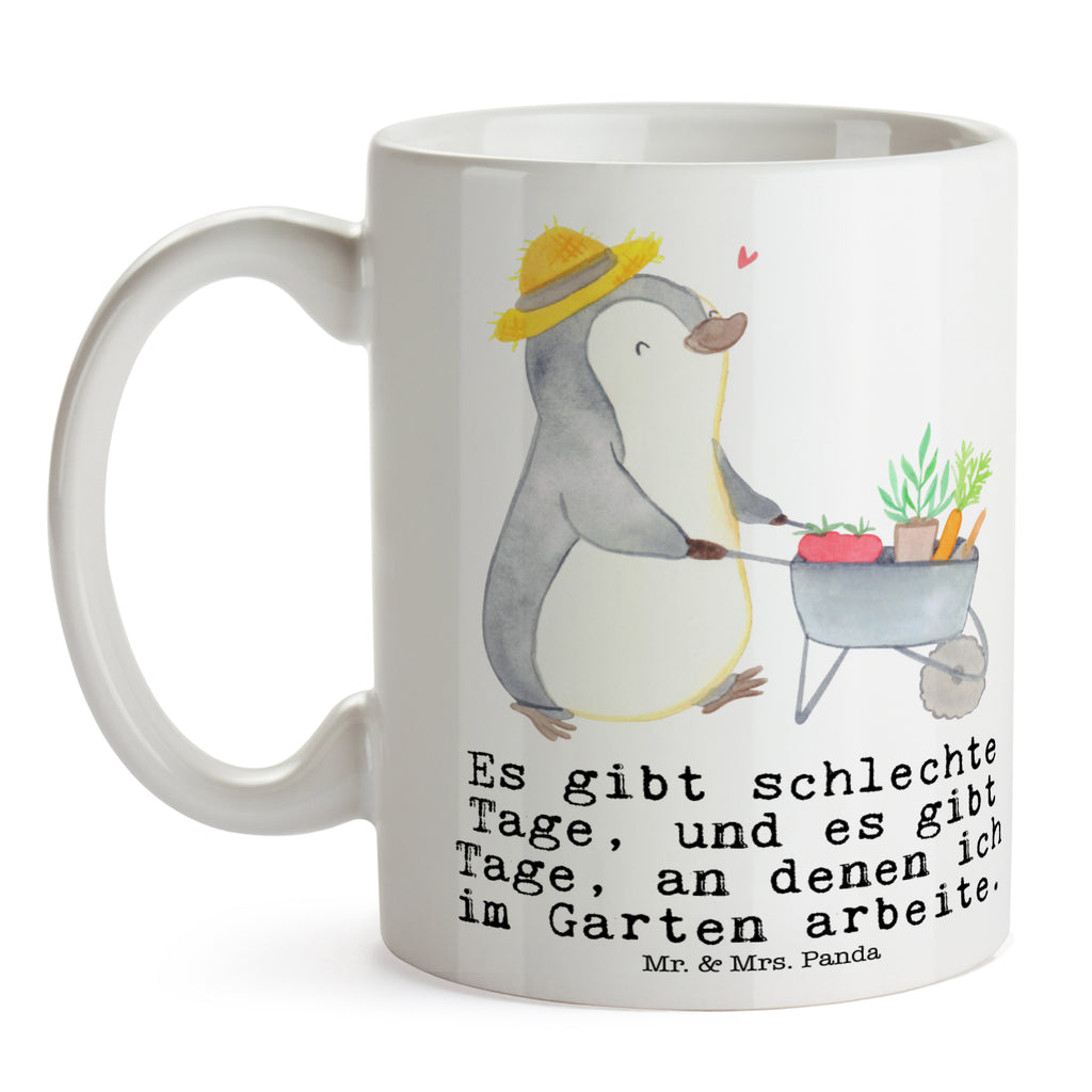 Tasse Pinguin Gartenarbeit Tage Gartenarbeit, Urban gardening, Gärtnern, Gartenpflege Becher, Kaffeetasse, Kaffeebecher, Tee, Frühstück, Büro  Geschenk, Sport, Sportart, Hobby, Schenken, Danke, Dankeschön, Auszeichnung, Gewinn, Sportler