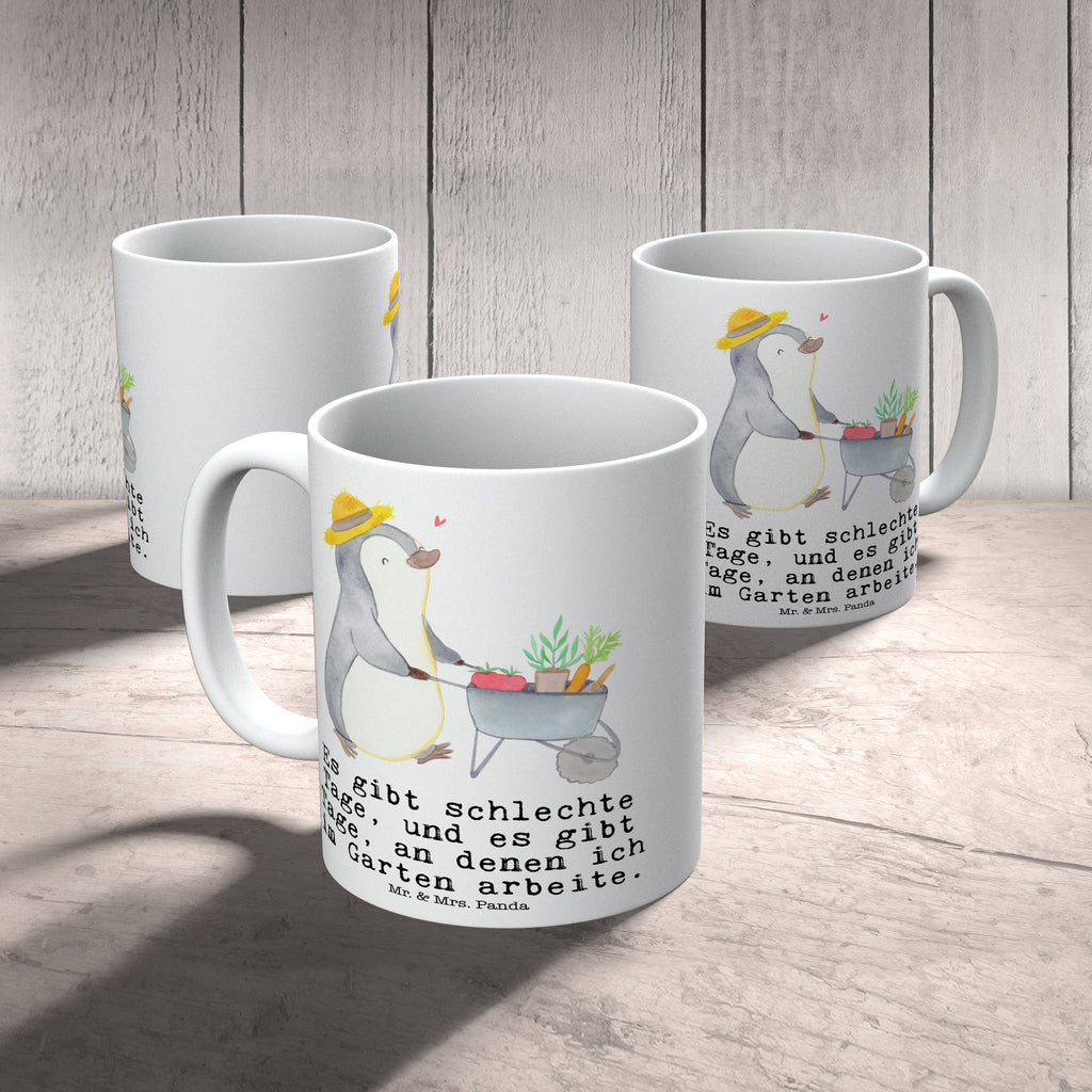 Tasse Pinguin Gartenarbeit Tage Gartenarbeit, Urban gardening, Gärtnern, Gartenpflege Becher, Kaffeetasse, Kaffeebecher, Tee, Frühstück, Büro  Geschenk, Sport, Sportart, Hobby, Schenken, Danke, Dankeschön, Auszeichnung, Gewinn, Sportler