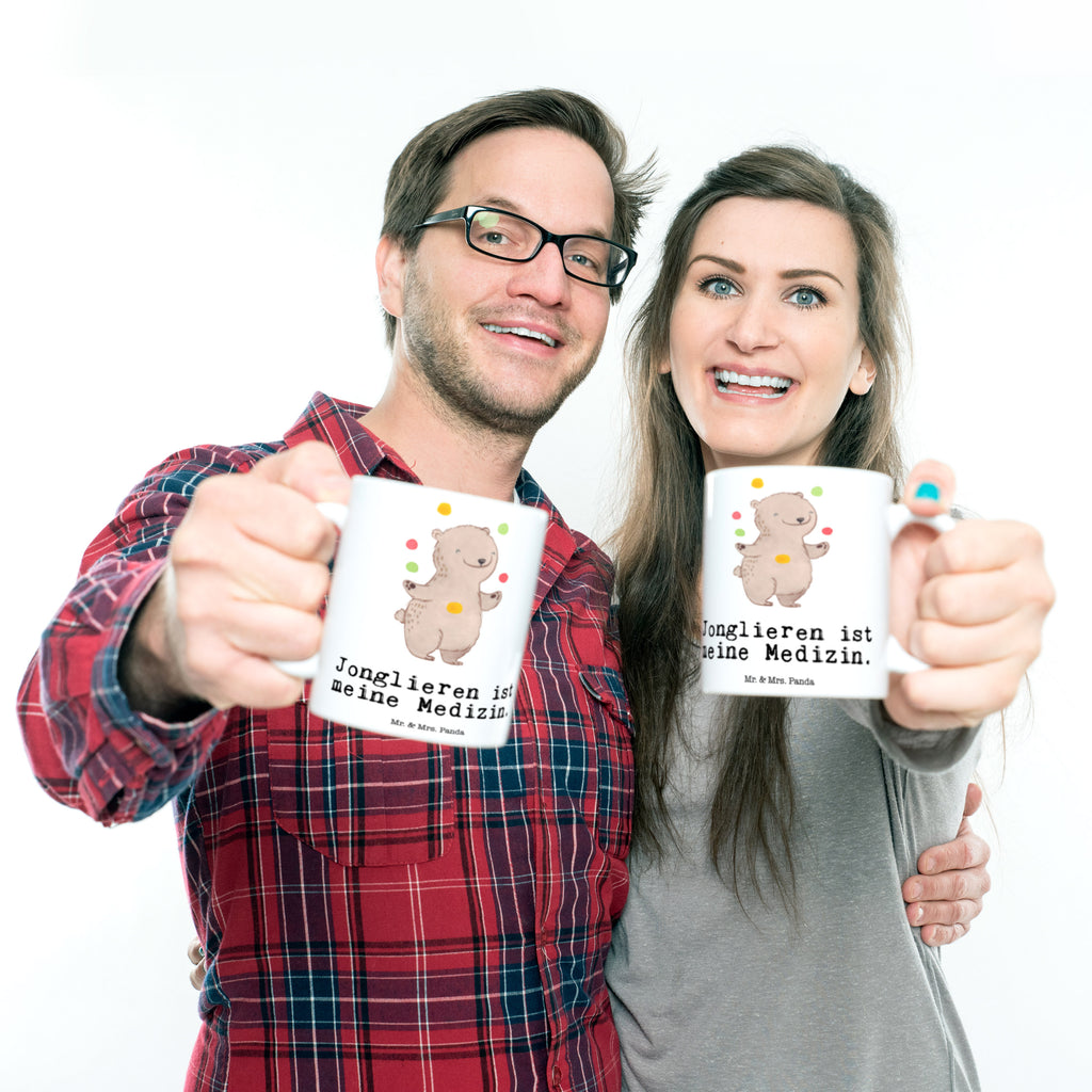 Tasse Bär Jonglieren Medizin Jonglieren, Jongleur, Zirkus, Artistik Becher, Kaffeetasse, Kaffeebecher, Tee, Frühstück, Büro  Geschenk, Sport, Sportart, Hobby, Schenken, Danke, Dankeschön, Auszeichnung, Gewinn, Sportler