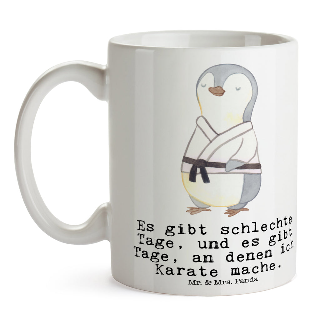 Tasse Pinguin Karate Tage Karate, Kampfsportart, Selbstverteidigung, Kampfkunst, Karate Verein Becher, Kaffeetasse, Kaffeebecher, Tee, Frühstück, Büro  Geschenk, Sport, Sportart, Hobby, Schenken, Danke, Dankeschön, Auszeichnung, Gewinn, Sportler