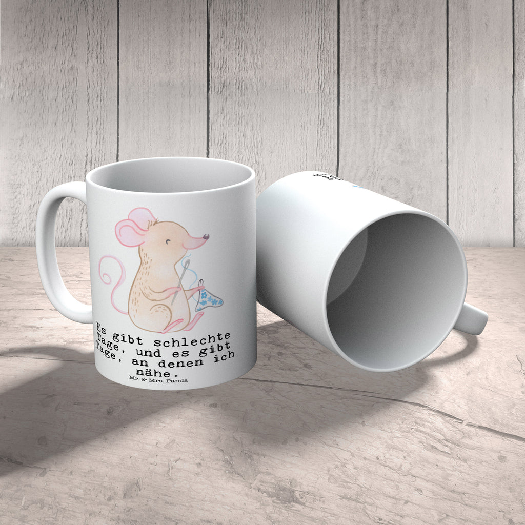 Tasse Maus Nähen Tage Nähen, kreatives Hobby, Nähkurs, Nähmaschine, DIY Becher, Kaffeetasse, Kaffeebecher, Tee, Frühstück, Büro  Geschenk, Sport, Sportart, Hobby, Schenken, Danke, Dankeschön, Auszeichnung, Gewinn, Sportler