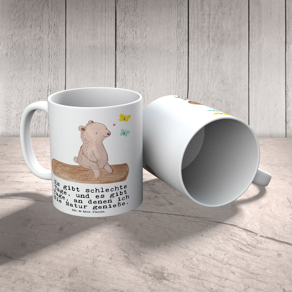 Tasse Bär Naturliebhaber Tage Naturliebhaber, Outdoor, Wandern, Nature Lover Becher, Kaffeetasse, Kaffeebecher, Tee, Frühstück, Büro  Geschenk, Sport, Sportart, Hobby, Schenken, Danke, Dankeschön, Auszeichnung, Gewinn, Sportler
