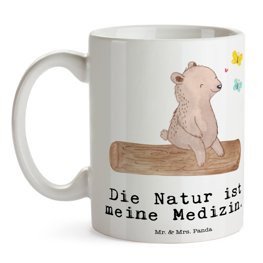 Tasse Bär Naturliebhaber Medizin Naturliebhaber, Outdoor, Wandern, Nature Lover Becher, Kaffeetasse, Kaffeebecher, Tee, Frühstück, Büro  Geschenk, Sport, Sportart, Hobby, Schenken, Danke, Dankeschön, Auszeichnung, Gewinn, Sportler