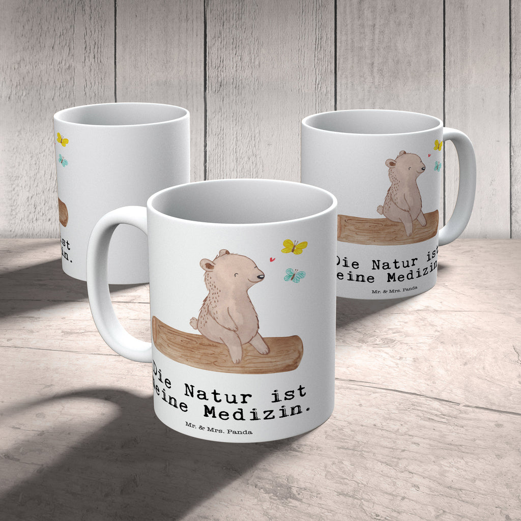 Tasse Bär Naturliebhaber Medizin Naturliebhaber, Outdoor, Wandern, Nature Lover Becher, Kaffeetasse, Kaffeebecher, Tee, Frühstück, Büro  Geschenk, Sport, Sportart, Hobby, Schenken, Danke, Dankeschön, Auszeichnung, Gewinn, Sportler