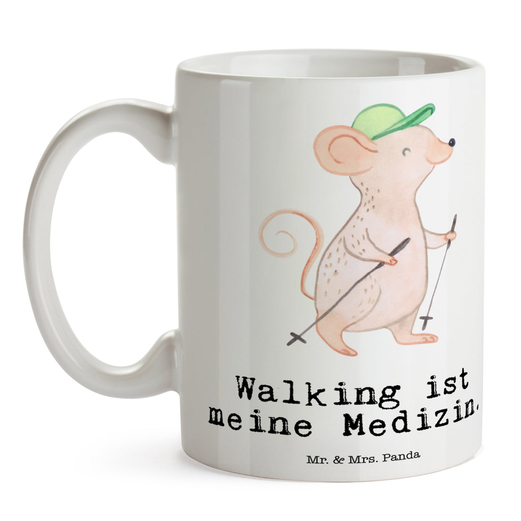 Tasse Maus Walking Medizin Walking, Walken, schnelles Gehen, Spazieren gehen Becher, Kaffeetasse, Kaffeebecher, Tee, Frühstück, Büro  Geschenk, Sport, Sportart, Hobby, Schenken, Danke, Dankeschön, Auszeichnung, Gewinn, Sportler