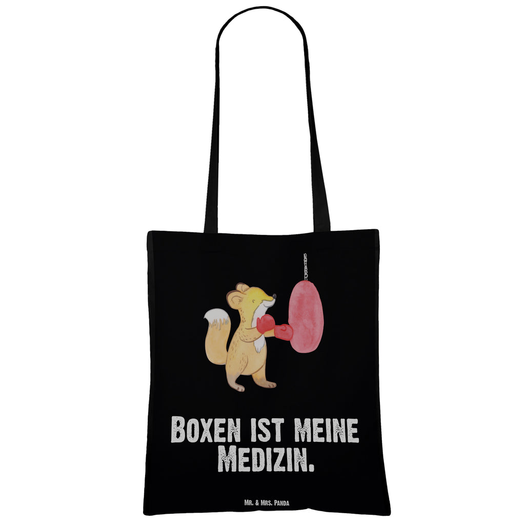 Tragetasche Fuchs Boxen Medizin Beuteltasche, Beutel, Einkaufstasche, Jutebeutel, Stoffbeutel, Geschenk, Sport, Sportart, Hobby, Schenken, Danke, Dankeschön, Auszeichnung, Gewinn, Sportler, Boxen, Boxkampf, Boxtraining
