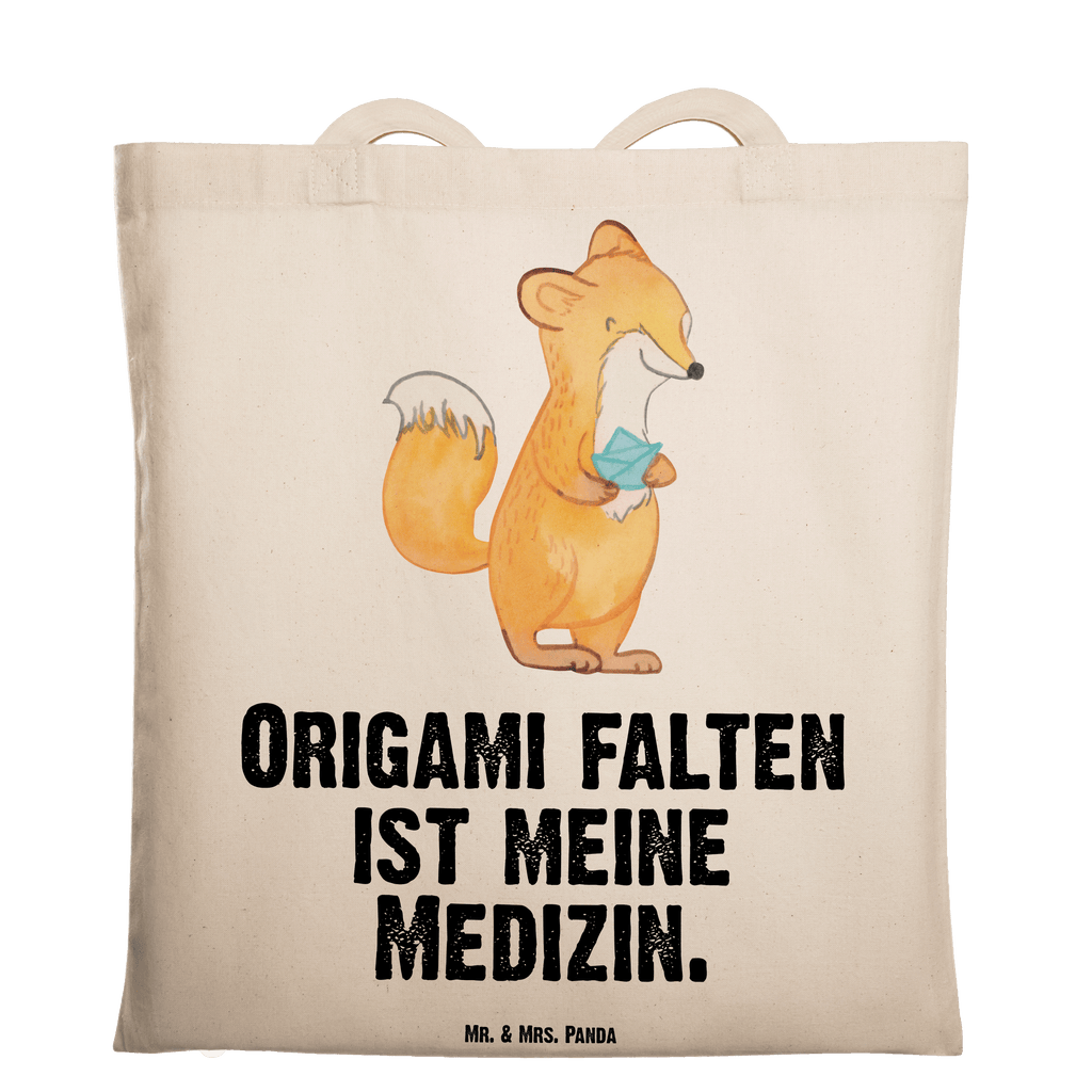 Tragetasche Fuchs Origami Medizin Beuteltasche, Beutel, Einkaufstasche, Jutebeutel, Stoffbeutel, Geschenk, Sport, Sportart, Hobby, Schenken, Danke, Dankeschön, Auszeichnung, Gewinn, Sportler, Origami, Papier Falten, Basteln, japanische Faltkunst, DIY