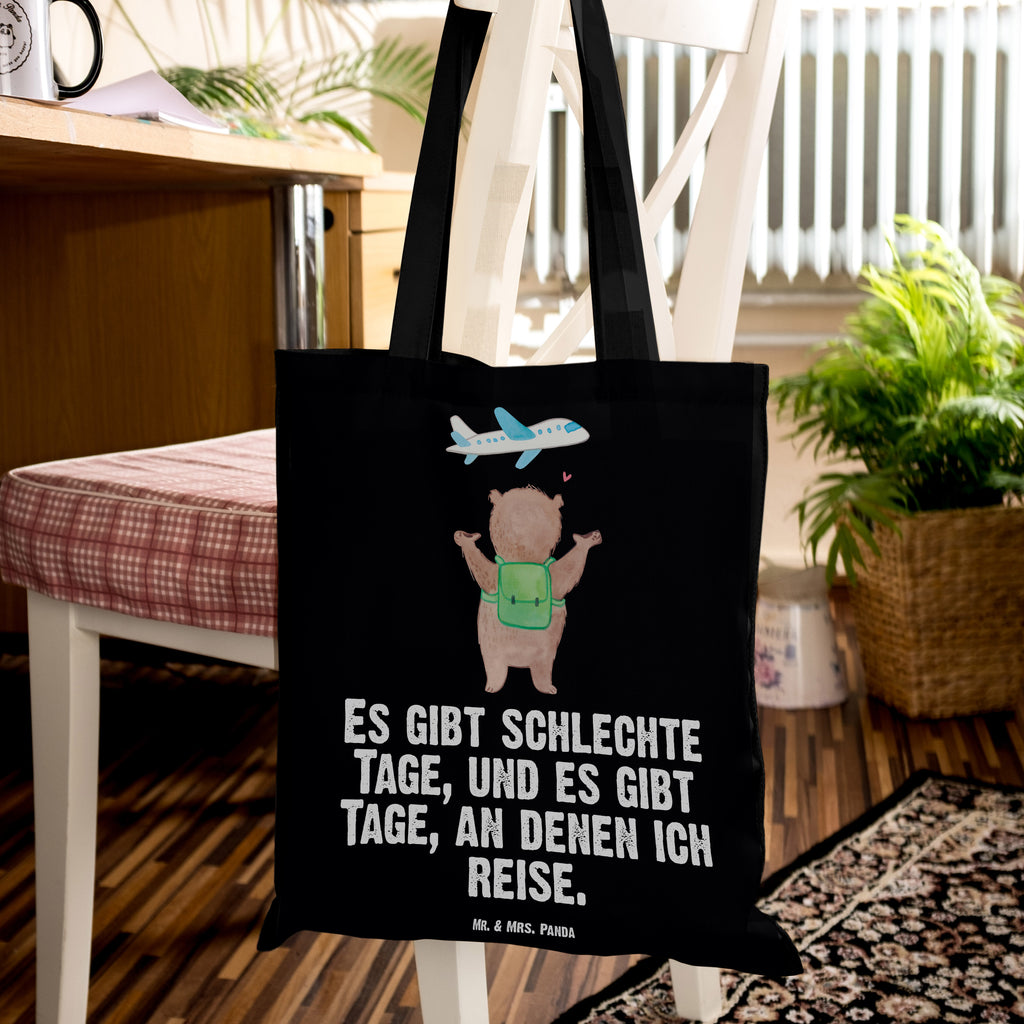 Tragetasche Bär Reisen Tage Beuteltasche, Beutel, Einkaufstasche, Jutebeutel, Stoffbeutel, Geschenk, Sport, Sportart, Hobby, Schenken, Danke, Dankeschön, Auszeichnung, Gewinn, Sportler, Reisen, Weltreise, Urlaub, Urlaube, Auslandsjahr, Austauschjahr, Schüleraustausch, Reisegruppe, Reiseveranstalter, Reisebüro