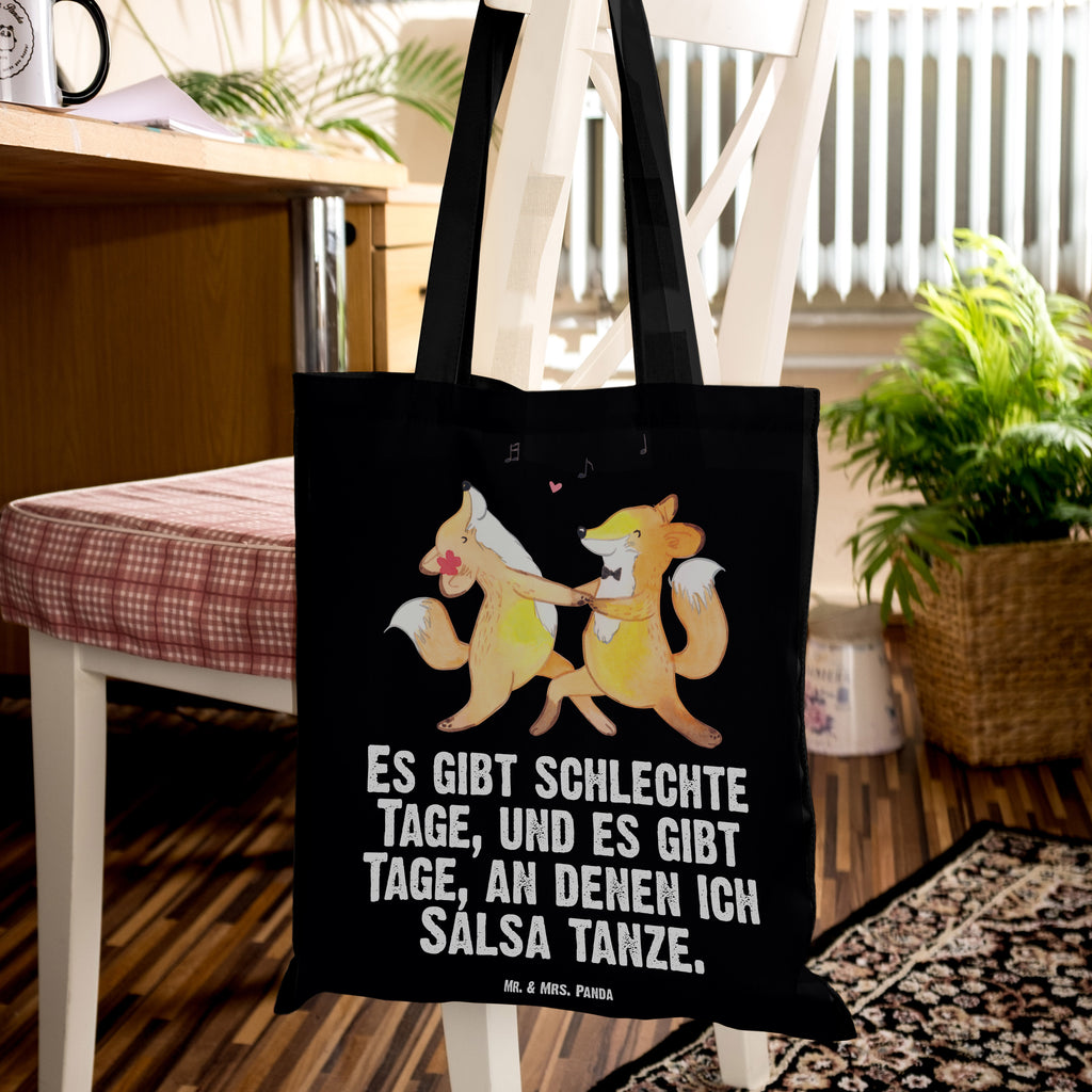Tragetasche Füchse Salsa tanzen Tage Beuteltasche, Beutel, Einkaufstasche, Jutebeutel, Stoffbeutel, Geschenk, Sport, Sportart, Hobby, Schenken, Danke, Dankeschön, Auszeichnung, Gewinn, Sportler, Salsa tanzen, Tanzschule, Tanzen, Tanzkurs
