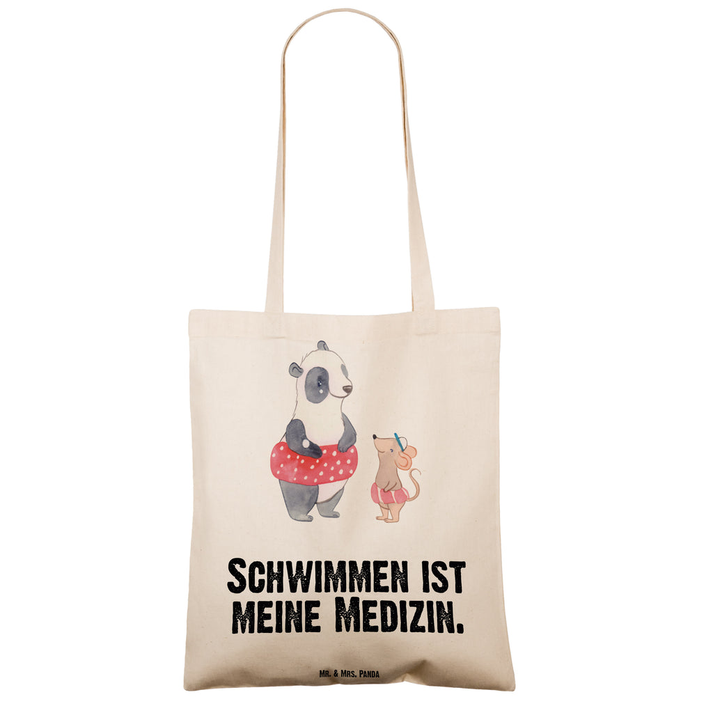 Tragetasche Otter Schwimmen Medizin Beuteltasche, Beutel, Einkaufstasche, Jutebeutel, Stoffbeutel, Geschenk, Sport, Sportart, Hobby, Schenken, Danke, Dankeschön, Auszeichnung, Gewinn, Sportler, Schwimmen, Schwimmkurs, Wassersport