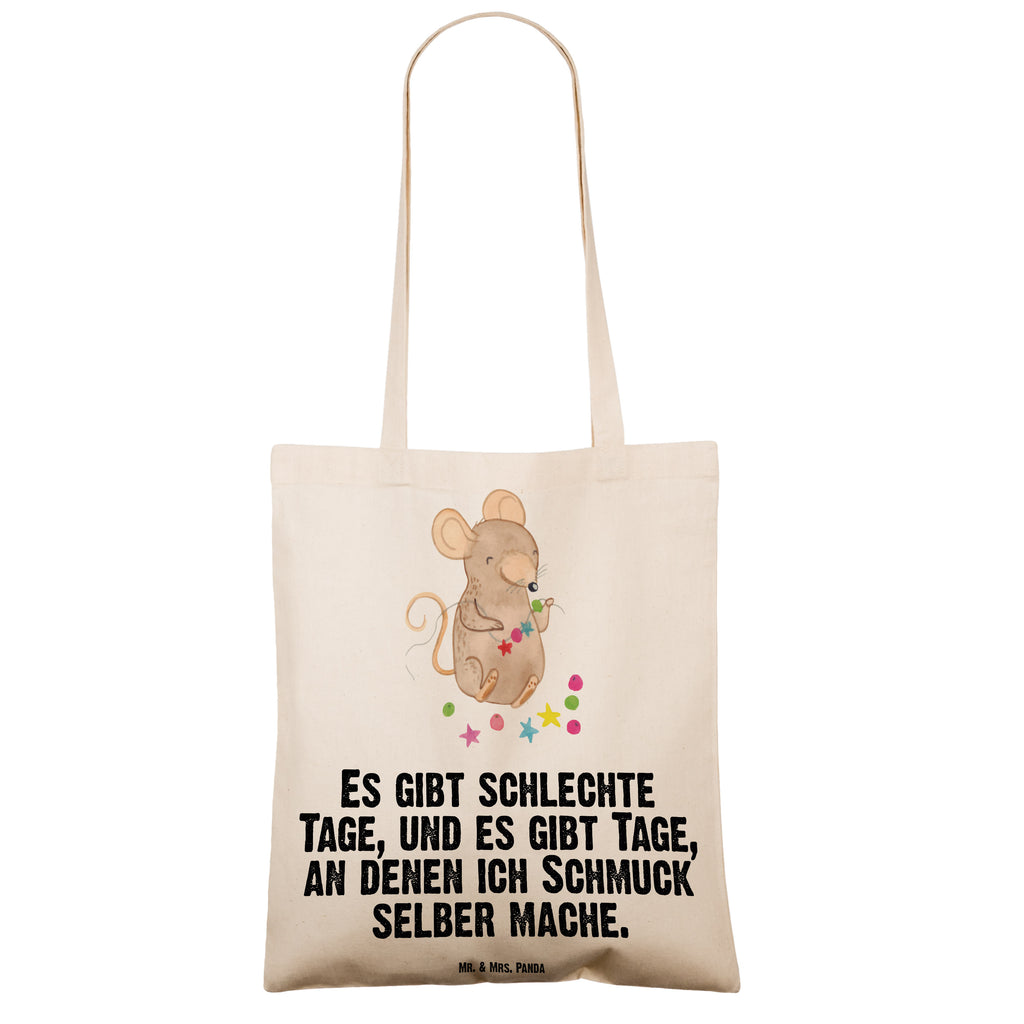 Tragetasche Maus Schmuck selber machen Tage Beuteltasche, Beutel, Einkaufstasche, Jutebeutel, Stoffbeutel, Geschenk, Sport, Sportart, Hobby, Schenken, Danke, Dankeschön, Auszeichnung, Gewinn, Sportler, Schmuck selber machen, Schmuck basteln, DIY