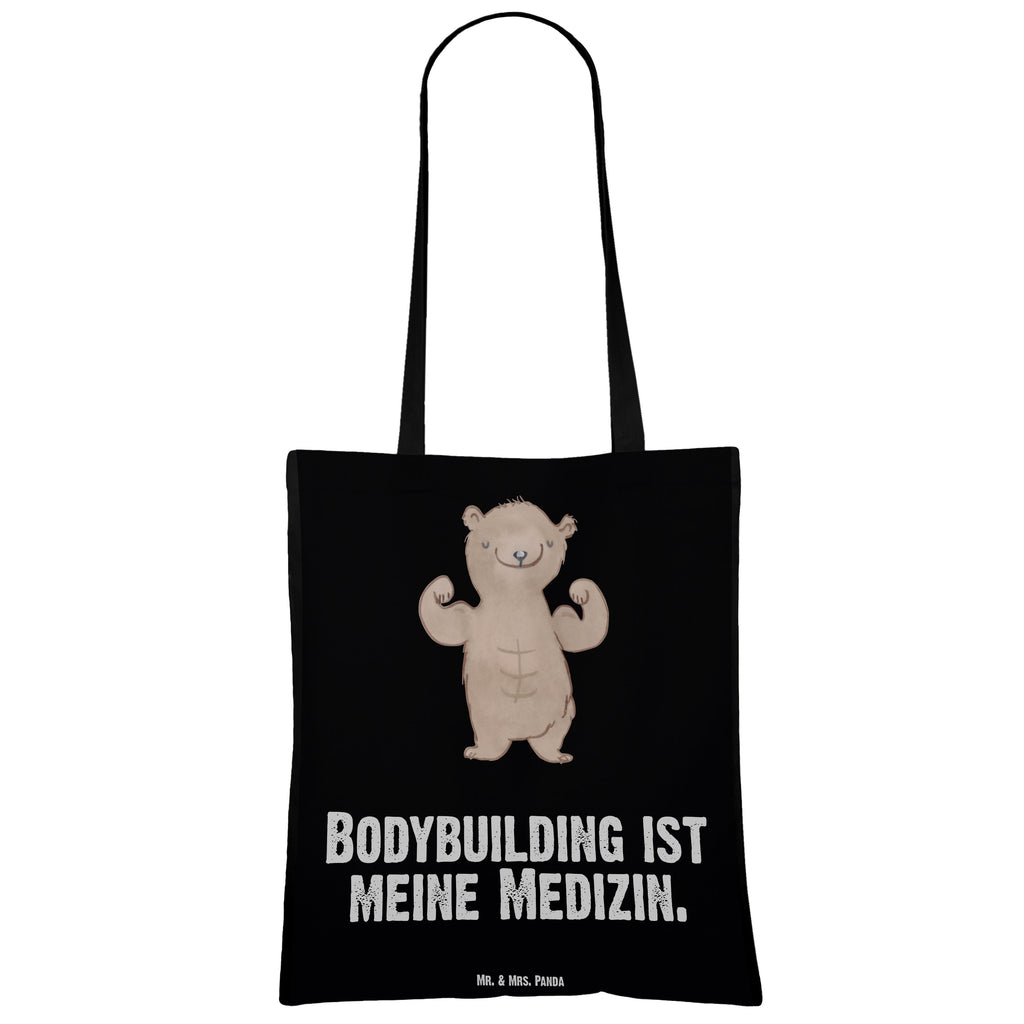 Tragetasche Bär Bodybuilding Medizin Beuteltasche, Beutel, Einkaufstasche, Jutebeutel, Stoffbeutel, Geschenk, Sport, Sportart, Hobby, Schenken, Danke, Dankeschön, Auszeichnung, Gewinn, Sportler, Bodybuilding, Muskelmasse, Körpergestaltung, Leistungssport, Gewichtheben, Fitnessstudio, Muskelaufbau, Krafttraining, Sportprogramm, Training, Fettabbau, Ausdauer, Stärke, Fitness, Kondition