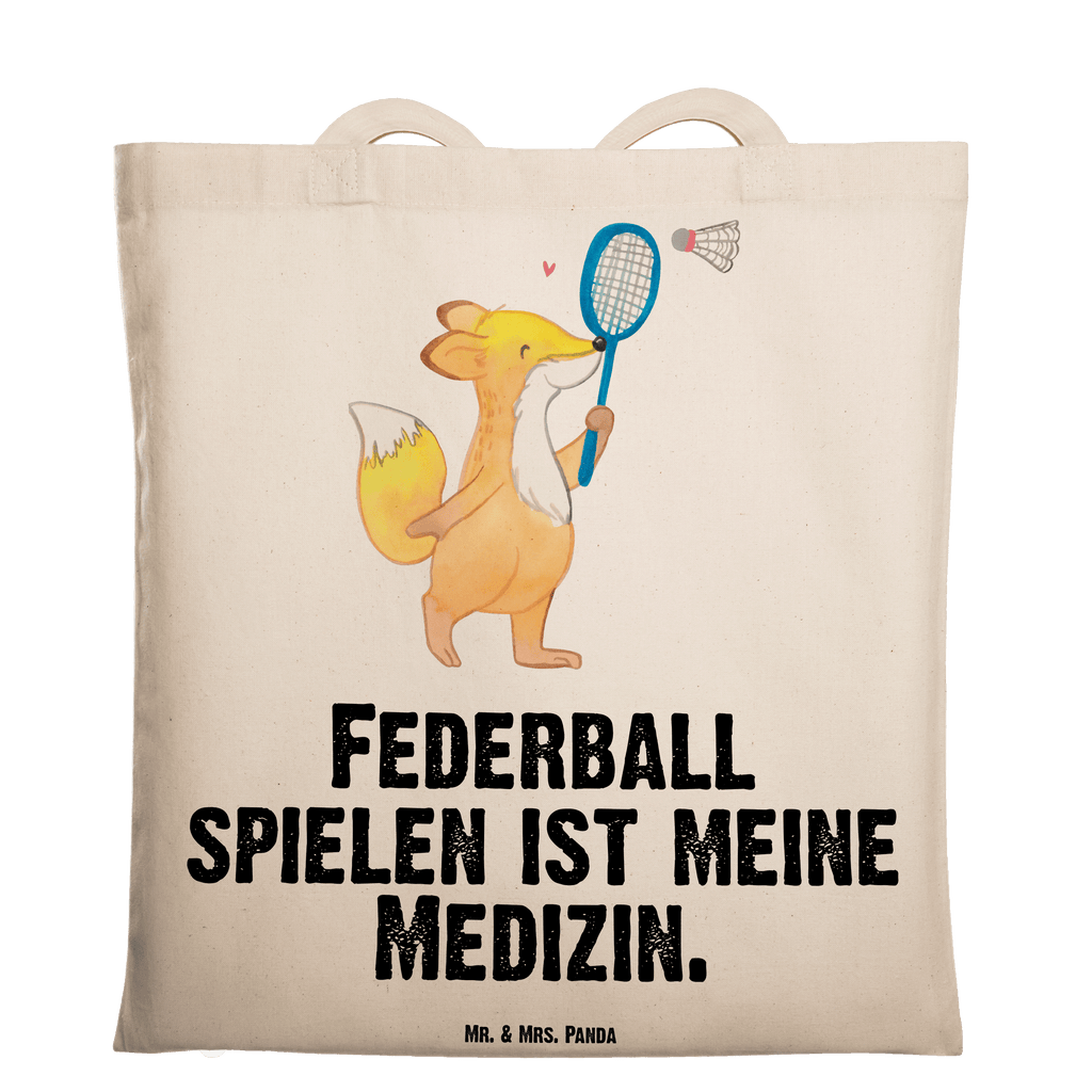 Tragetasche Fuchs Federball spielen Medizin Beuteltasche, Beutel, Einkaufstasche, Jutebeutel, Stoffbeutel, Geschenk, Sport, Sportart, Hobby, Schenken, Danke, Dankeschön, Auszeichnung, Gewinn, Sportler, Federball spielen, Badminton