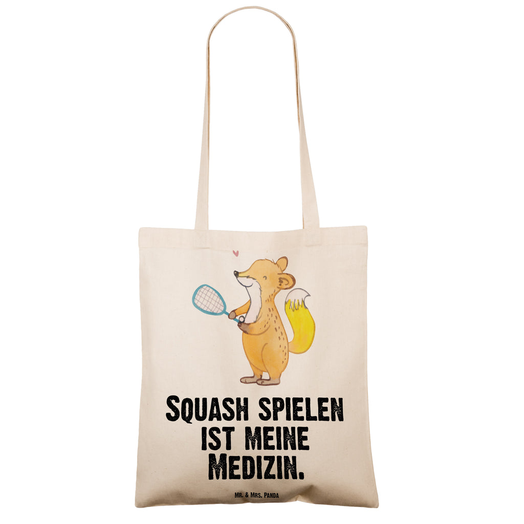 Tragetasche Fuchs Squash spielen Medizin Beuteltasche, Beutel, Einkaufstasche, Jutebeutel, Stoffbeutel, Geschenk, Sport, Sportart, Hobby, Schenken, Danke, Dankeschön, Auszeichnung, Gewinn, Sportler, Squash spielen, Squashhalle, Ballsport