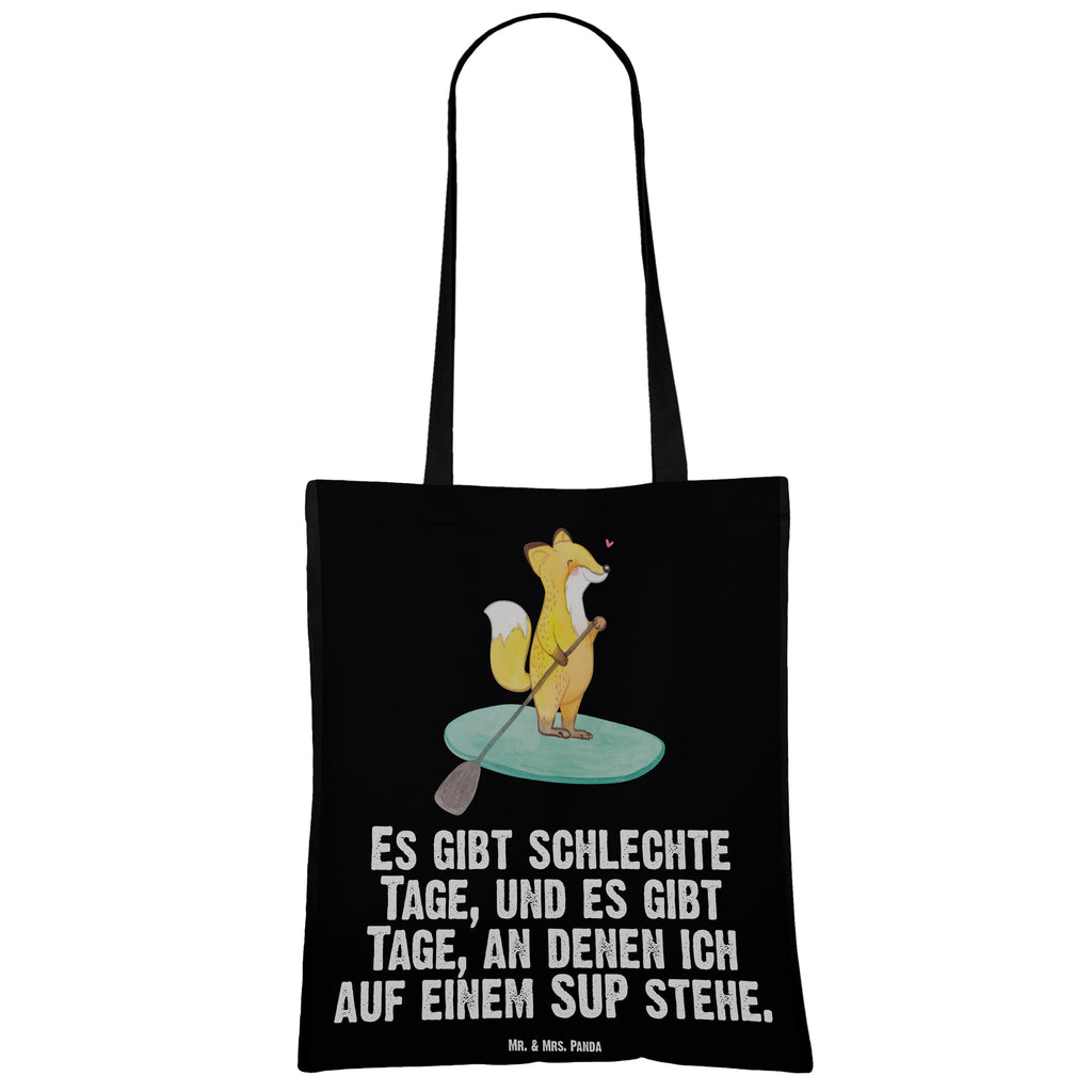 Tragetasche Fuchs Stand Up Paddling Tage Beuteltasche, Beutel, Einkaufstasche, Jutebeutel, Stoffbeutel, Geschenk, Sport, Sportart, Hobby, Schenken, Danke, Dankeschön, Auszeichnung, Gewinn, Sportler, Stand Up Paddling, Paddle Boarding, SUB, subben, Stand up paddle