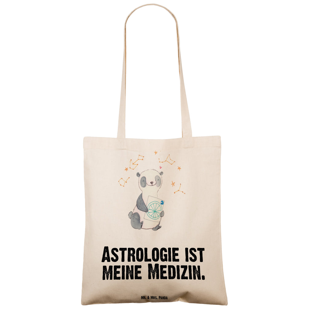 Tragetasche Panda Astrologie Medizin Beuteltasche, Beutel, Einkaufstasche, Jutebeutel, Stoffbeutel, Geschenk, Sport, Sportart, Hobby, Schenken, Danke, Dankeschön, Auszeichnung, Gewinn, Sportler, Astrologie, Horoskop, Sternbilder