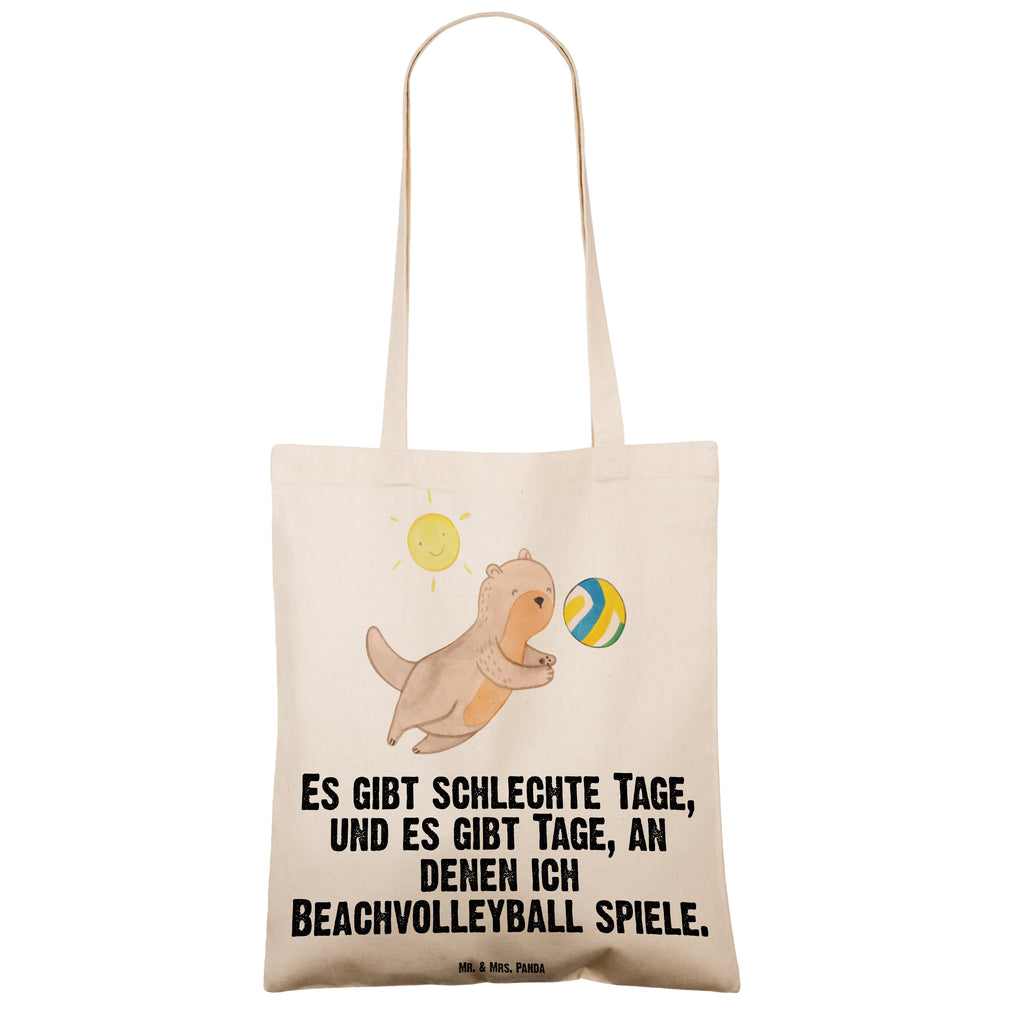 Tragetasche Otter Beachvolleyball Tage Beuteltasche, Beutel, Einkaufstasche, Jutebeutel, Stoffbeutel, Geschenk, Sport, Sportart, Hobby, Schenken, Danke, Dankeschön, Auszeichnung, Gewinn, Sportler, Beachvolleyball, Volleyball, Ballsport, Volleyballturnier