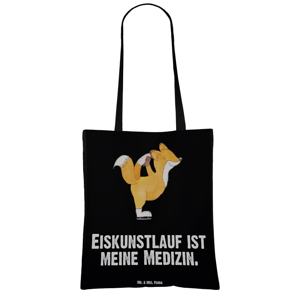 Tragetasche Fuchs Eiskunstläufer Medizin Beuteltasche, Beutel, Einkaufstasche, Jutebeutel, Stoffbeutel, Geschenk, Sport, Sportart, Hobby, Schenken, Danke, Dankeschön, Auszeichnung, Gewinn, Sportler, Eiskunstläufer, Eiskunstläuferin, Eiskunst