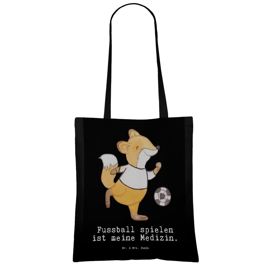 Tragetasche Fuchs Fußball spielen Medizin Beuteltasche, Beutel, Einkaufstasche, Jutebeutel, Stoffbeutel, Geschenk, Sport, Sportart, Hobby, Schenken, Danke, Dankeschön, Auszeichnung, Gewinn, Sportler, Fußball, Soccer, Fußballer, Bolzen, Bolzplatz, Fußballerin
