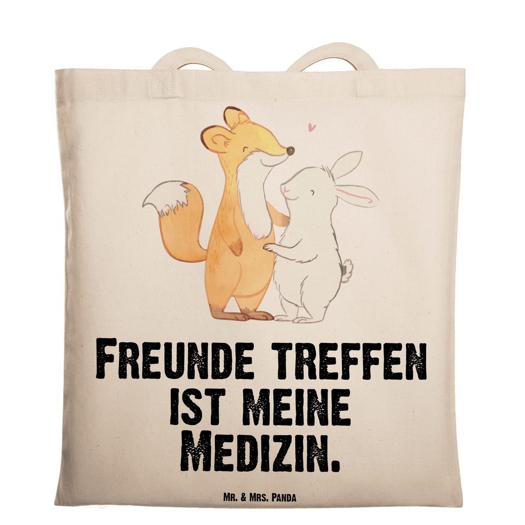 Tragetasche Fuchs Hase Freunde treffen Medizin Beuteltasche, Beutel, Einkaufstasche, Jutebeutel, Stoffbeutel, Geschenk, Sport, Sportart, Hobby, Schenken, Danke, Dankeschön, Auszeichnung, Gewinn, Sportler, Freunde treffen