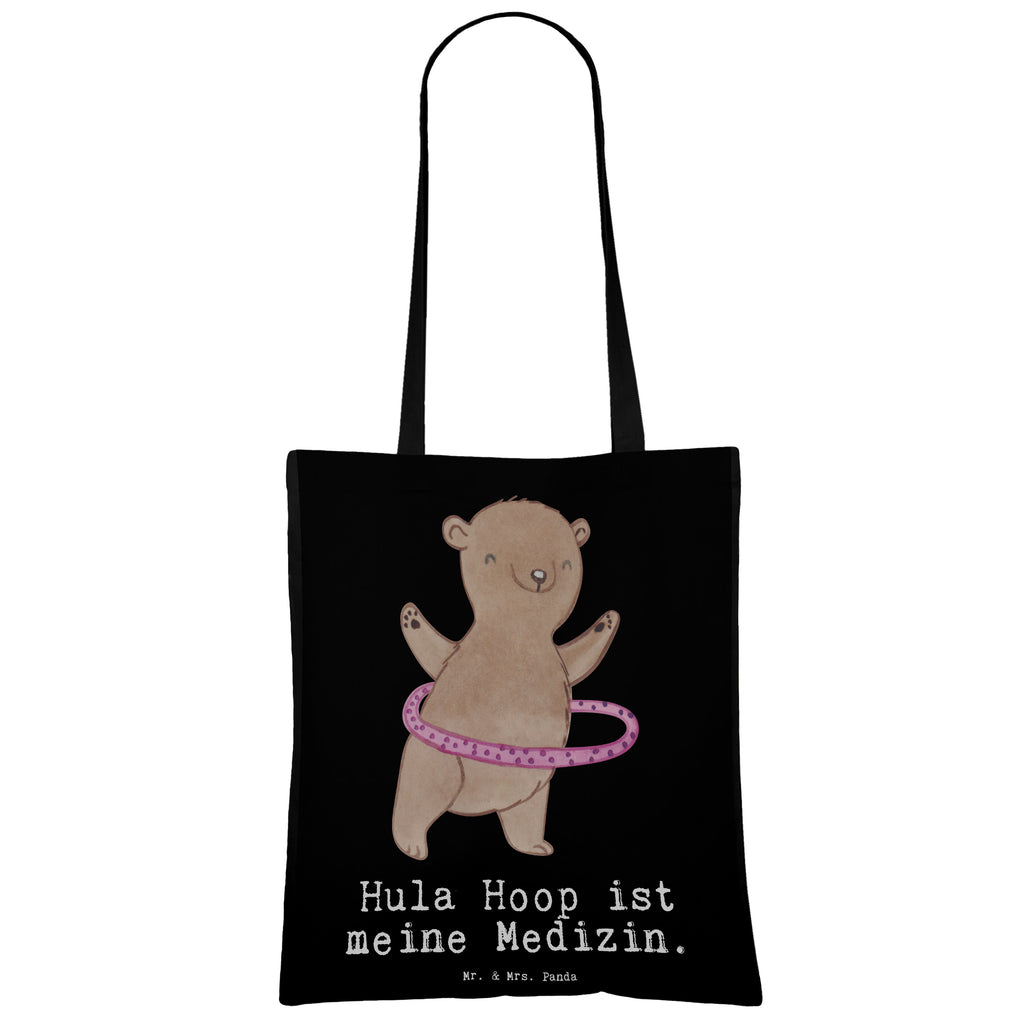 Tragetasche Bär Hula Hoop Medizin Beuteltasche, Beutel, Einkaufstasche, Jutebeutel, Stoffbeutel, Geschenk, Sport, Sportart, Hobby, Schenken, Danke, Dankeschön, Auszeichnung, Gewinn, Sportler, Hula Hoop, Fitness, Training