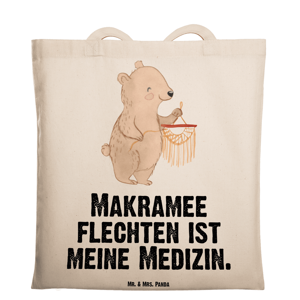 Tragetasche Bär Makramee Medizin Beuteltasche, Beutel, Einkaufstasche, Jutebeutel, Stoffbeutel, Geschenk, Sport, Sportart, Hobby, Schenken, Danke, Dankeschön, Auszeichnung, Gewinn, Sportler, Makramee, Basteln, Basteln mit Makramee