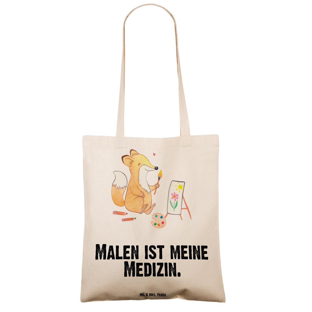 Tragetasche Fuchs  Malen Medizin Beuteltasche, Beutel, Einkaufstasche, Jutebeutel, Stoffbeutel, Geschenk, Sport, Sportart, Hobby, Schenken, Danke, Dankeschön, Auszeichnung, Gewinn, Sportler, Malen, Zeichnen, Hobbyzeichner, Künstler, Künstlerin