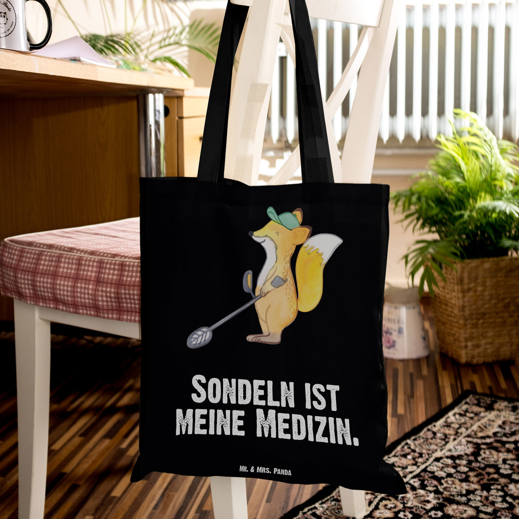 Tragetasche Fuchs Metalldetektor Medizin Beuteltasche, Beutel, Einkaufstasche, Jutebeutel, Stoffbeutel, Geschenk, Sport, Sportart, Hobby, Schenken, Danke, Dankeschön, Auszeichnung, Gewinn, Sportler, Metalldetektor, Schatzsuche, Sondengänger, Münzen suchen, sondeln