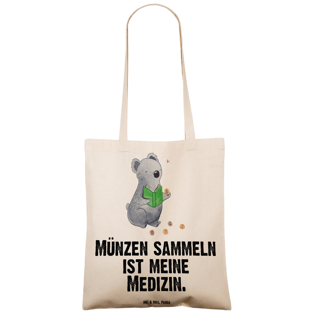 Tragetasche Koala Münzen sammeln Medizin Beuteltasche, Beutel, Einkaufstasche, Jutebeutel, Stoffbeutel, Geschenk, Sport, Sportart, Hobby, Schenken, Danke, Dankeschön, Auszeichnung, Gewinn, Sportler, Münzen sammeln, Numismatik, Münzen aus aller Welt