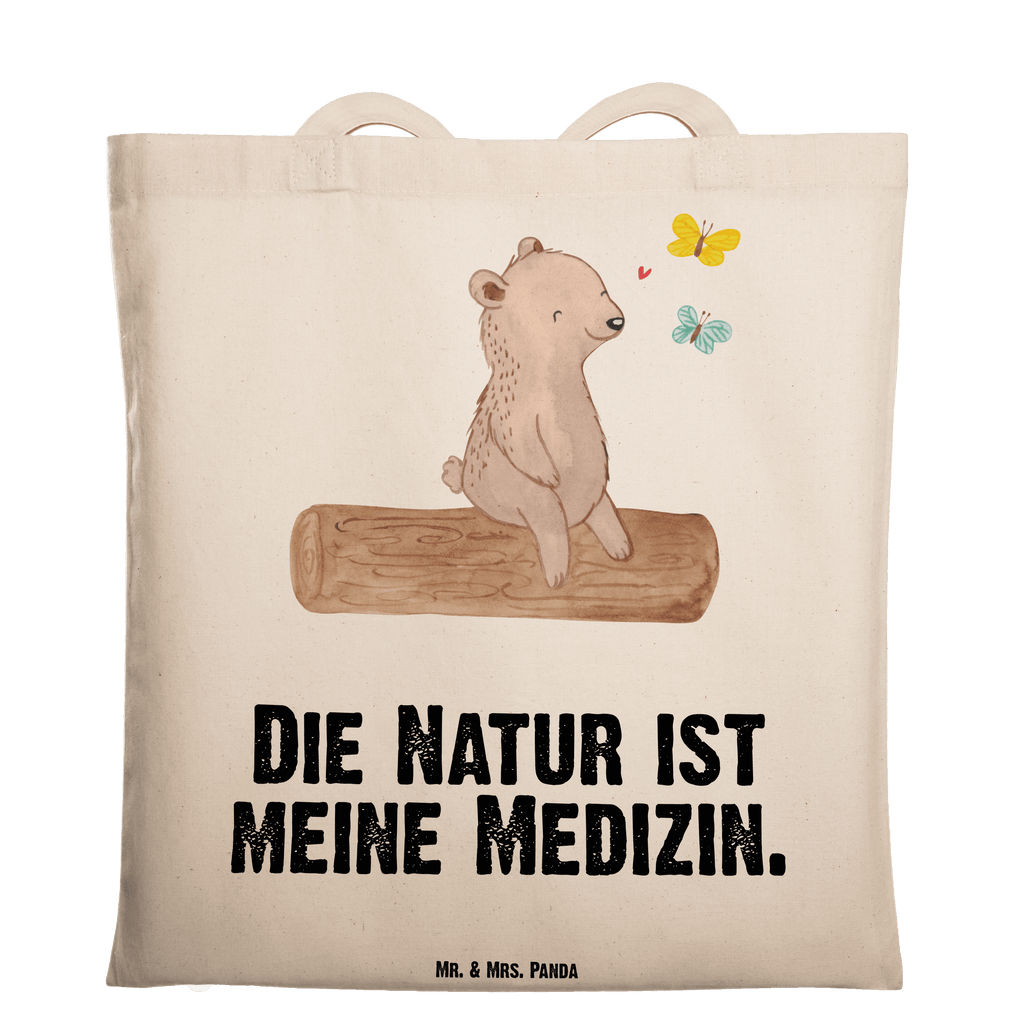 Tragetasche Bär Naturliebhaber Medizin Beuteltasche, Beutel, Einkaufstasche, Jutebeutel, Stoffbeutel, Geschenk, Sport, Sportart, Hobby, Schenken, Danke, Dankeschön, Auszeichnung, Gewinn, Sportler, Naturliebhaber, Outdoor, Wandern, Nature Lover