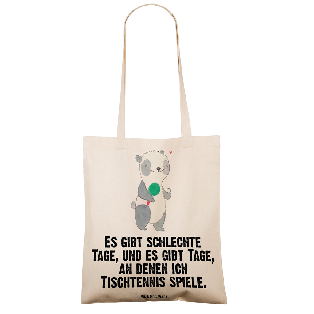 Tragetasche Panda Tischtennis Tage Beuteltasche, Beutel, Einkaufstasche, Jutebeutel, Stoffbeutel, Geschenk, Sport, Sportart, Hobby, Schenken, Danke, Dankeschön, Auszeichnung, Gewinn, Sportler, Tischtennis, Tischtennis Bund, Tischtennis Verein, Ballsport, Tischtennis Wettbewerb, Tischtennis Meisterschaft, Tischtennis Sprüche