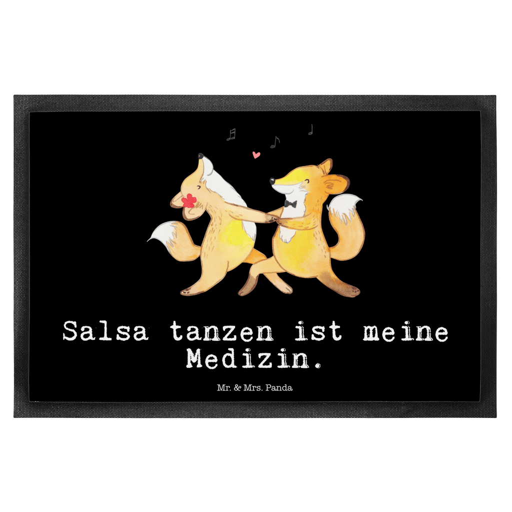 Fußmatte Füchse Salsa tanzen Medizin Salsa tanzen, Tanzschule, Tanzen, Tanzkurs, Türvorleger, Schmutzmatte, Fußabtreter, Matte, Schmutzfänger, Fußabstreifer, Schmutzfangmatte, Türmatte, Motivfußmatte,  Haustürmatte, Vorleger  Geschenk, Sport, Sportart, Hobby, Schenken, Danke, Dankeschön, Auszeichnung, Gewinn, Sportler