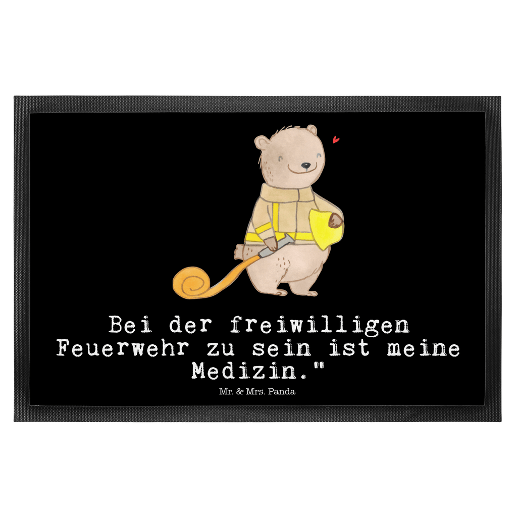 Fußmatte Bär Freiwillige Feuerwehr Medizin Freiwillige Feuerwehr, Feuerwehrfest, Jugendfeuerwehr Türvorleger, Schmutzmatte, Fußabtreter, Matte, Schmutzfänger, Fußabstreifer, Schmutzfangmatte, Türmatte, Motivfußmatte,  Haustürmatte, Vorleger  Geschenk, Sport, Sportart, Hobby, Schenken, Danke, Dankeschön, Auszeichnung, Gewinn, Sportler