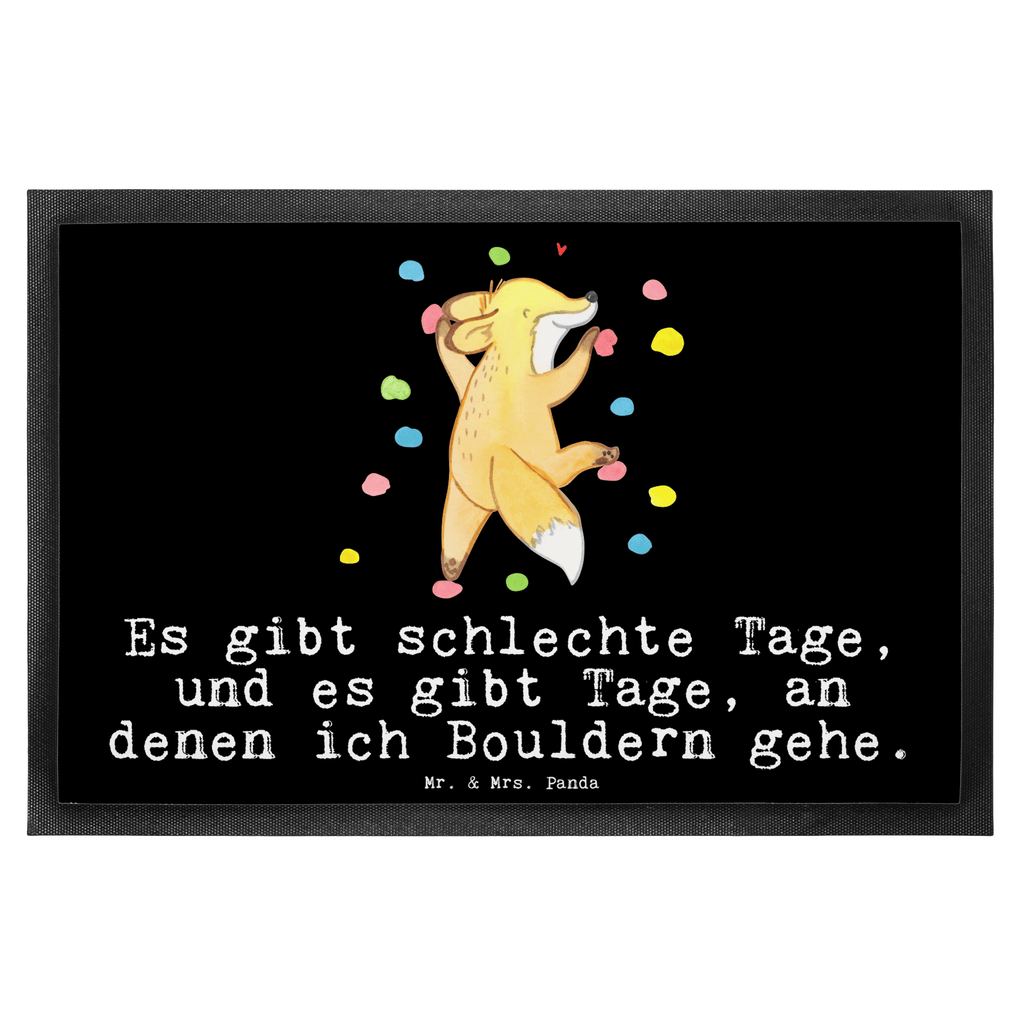 Fußmatte Fuchs Bouldern Tage Türvorleger, Schmutzmatte, Fußabtreter, Matte, Schmutzfänger, Fußabstreifer, Schmutzfangmatte, Türmatte, Motivfußmatte, Haustürmatte, Vorleger, Geschenk, Sport, Sportart, Hobby, Schenken, Danke, Dankeschön, Auszeichnung, Gewinn, Sportler, bouldern, Klettern, Kletterhalle, Boulderhalle