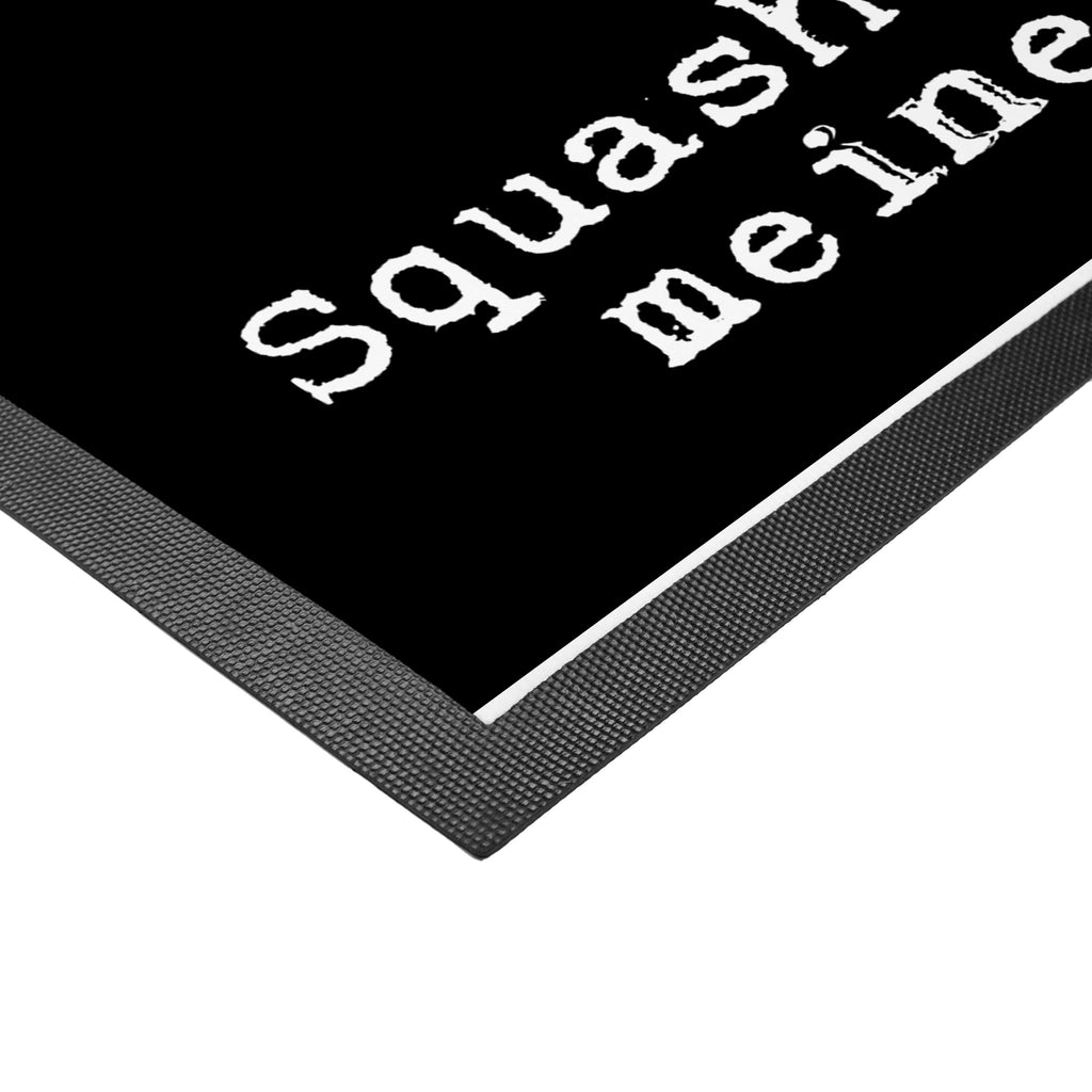 Fußmatte Fuchs Squash spielen Medizin Squash spielen, Squashhalle, Ballsport Türvorleger, Schmutzmatte, Fußabtreter, Matte, Schmutzfänger, Fußabstreifer, Schmutzfangmatte, Türmatte, Motivfußmatte,  Haustürmatte, Vorleger  Geschenk, Sport, Sportart, Hobby, Schenken, Danke, Dankeschön, Auszeichnung, Gewinn, Sportler