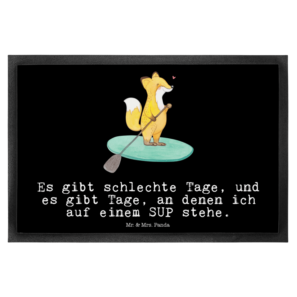 Fußmatte Fuchs Stand Up Paddling Tage Stand Up Paddling, Paddle Boarding, SUB, subben, Stand up paddle Türvorleger, Schmutzmatte, Fußabtreter, Matte, Schmutzfänger, Fußabstreifer, Schmutzfangmatte, Türmatte, Motivfußmatte,  Haustürmatte, Vorleger  Geschenk, Sport, Sportart, Hobby, Schenken, Danke, Dankeschön, Auszeichnung, Gewinn, Sportler