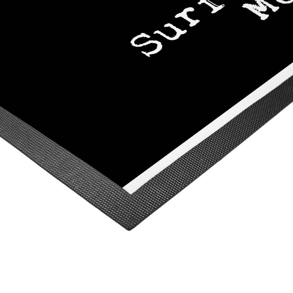 Fußmatte Panda Surfen Medizin Wellenreiten, Surfen, Surfschule, Surfen Erholung Türvorleger, Schmutzmatte, Fußabtreter, Matte, Schmutzfänger, Fußabstreifer, Schmutzfangmatte, Türmatte, Motivfußmatte,  Haustürmatte, Vorleger  Geschenk, Sport, Sportart, Hobby, Schenken, Danke, Dankeschön, Auszeichnung, Gewinn, Sportler
