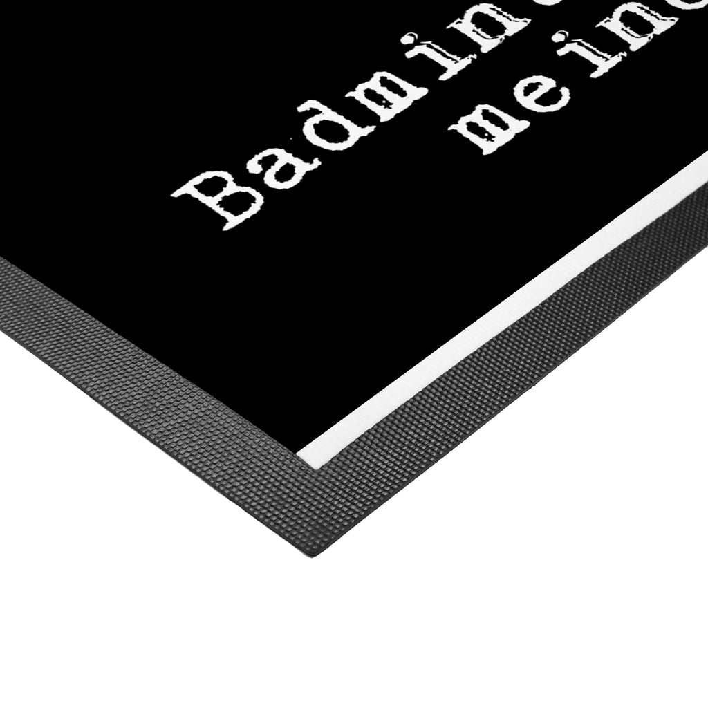 Fußmatte Panda Badminton  Medizin Badminton, Badminton spielen Türvorleger, Schmutzmatte, Fußabtreter, Matte, Schmutzfänger, Fußabstreifer, Schmutzfangmatte, Türmatte, Motivfußmatte,  Haustürmatte, Vorleger  Geschenk, Sport, Sportart, Hobby, Schenken, Danke, Dankeschön, Auszeichnung, Gewinn, Sportler
