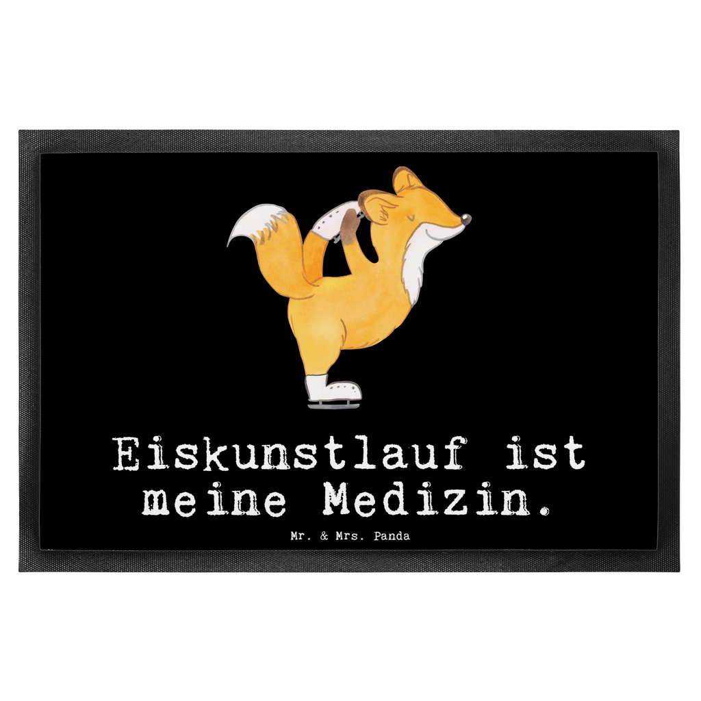 Fußmatte Fuchs Eiskunstläufer Medizin Eiskunstläufer, Eiskunstläuferin, Eiskunst Türvorleger, Schmutzmatte, Fußabtreter, Matte, Schmutzfänger, Fußabstreifer, Schmutzfangmatte, Türmatte, Motivfußmatte,  Haustürmatte, Vorleger  Geschenk, Sport, Sportart, Hobby, Schenken, Danke, Dankeschön, Auszeichnung, Gewinn, Sportler