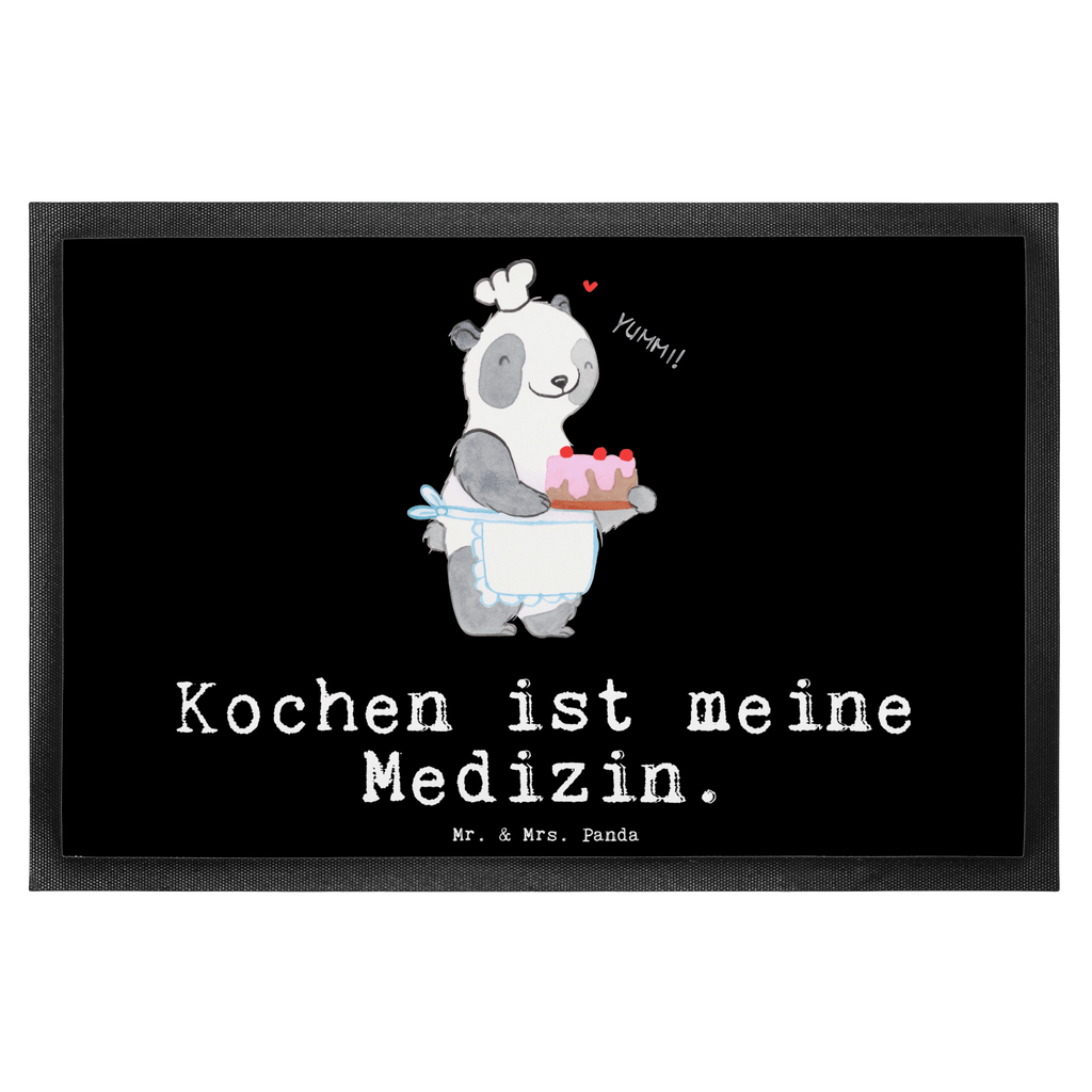 Fußmatte Bär Kochen Medizin Türvorleger, Schmutzmatte, Fußabtreter, Matte, Schmutzfänger, Fußabstreifer, Schmutzfangmatte, Türmatte, Motivfußmatte, Haustürmatte, Vorleger, Geschenk, Sport, Sportart, Hobby, Schenken, Danke, Dankeschön, Auszeichnung, Gewinn, Sportler, Kochen, Hobbykoch, Hobbyköchin