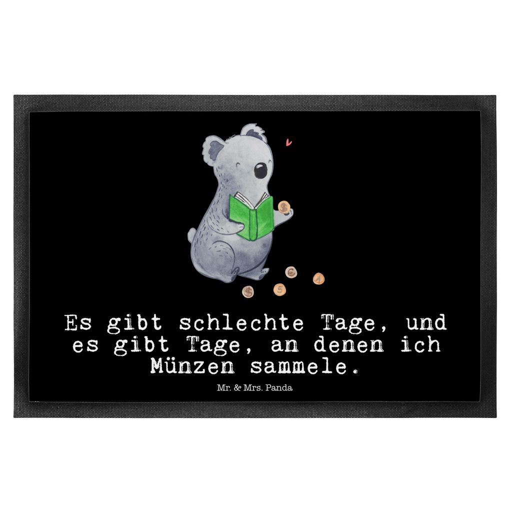 Fußmatte Koala Münzen sammeln Tage Münzen sammeln, Numismatik, Münzen aus aller Welt Türvorleger, Schmutzmatte, Fußabtreter, Matte, Schmutzfänger, Fußabstreifer, Schmutzfangmatte, Türmatte, Motivfußmatte,  Haustürmatte, Vorleger  Geschenk, Sport, Sportart, Hobby, Schenken, Danke, Dankeschön, Auszeichnung, Gewinn, Sportler
