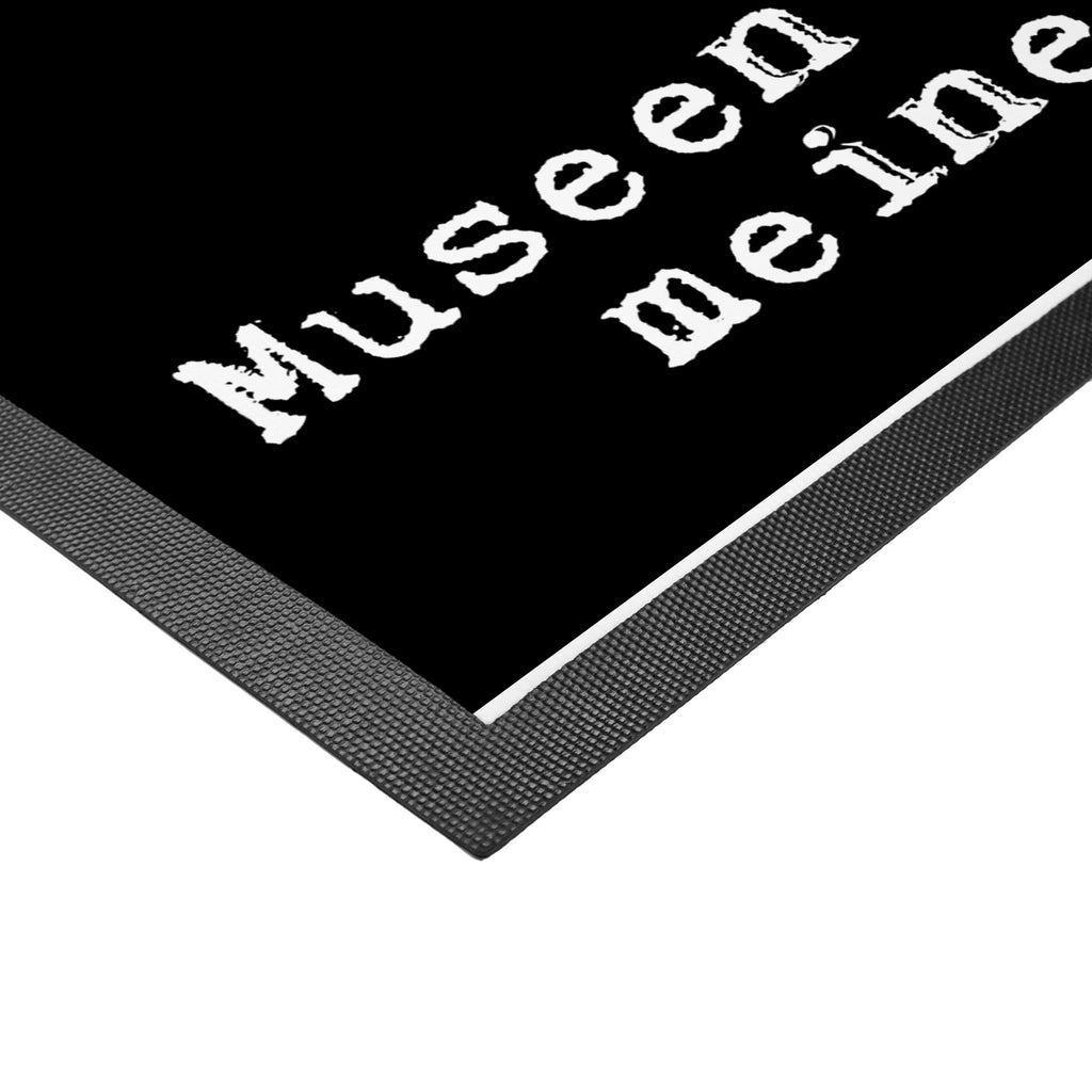 Fußmatte Pinguin Museum besuchen Medizin Museum besuchen, Museen Türvorleger, Schmutzmatte, Fußabtreter, Matte, Schmutzfänger, Fußabstreifer, Schmutzfangmatte, Türmatte, Motivfußmatte,  Haustürmatte, Vorleger  Geschenk, Sport, Sportart, Hobby, Schenken, Danke, Dankeschön, Auszeichnung, Gewinn, Sportler