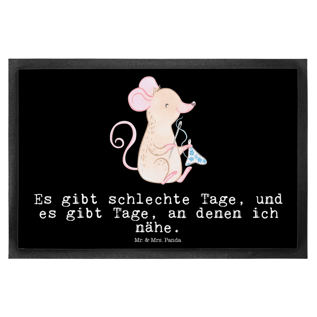 Fußmatte Maus Nähen Tage Nähen, kreatives Hobby, Nähkurs, Nähmaschine, DIY Türvorleger, Schmutzmatte, Fußabtreter, Matte, Schmutzfänger, Fußabstreifer, Schmutzfangmatte, Türmatte, Motivfußmatte,  Haustürmatte, Vorleger  Geschenk, Sport, Sportart, Hobby, Schenken, Danke, Dankeschön, Auszeichnung, Gewinn, Sportler