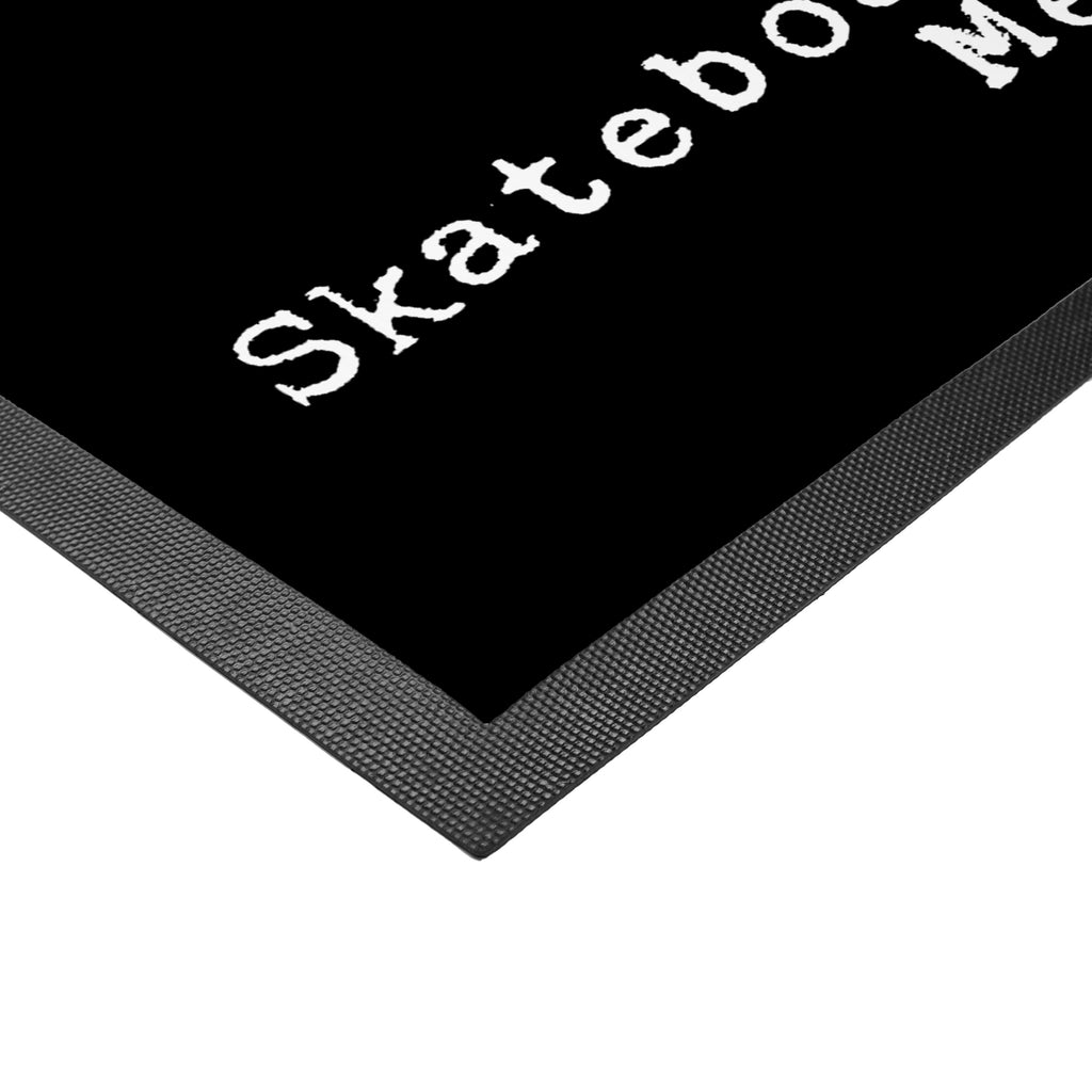 Fußmatte Pinguin Skateboarden Medizin Skateboarden, Skateboard fahren, Skaten, Skateboard, Skateplatz Türvorleger, Schmutzmatte, Fußabtreter, Matte, Schmutzfänger, Fußabstreifer, Schmutzfangmatte, Türmatte, Motivfußmatte,  Haustürmatte, Vorleger  Geschenk, Sport, Sportart, Hobby, Schenken, Danke, Dankeschön, Auszeichnung, Gewinn, Sportler