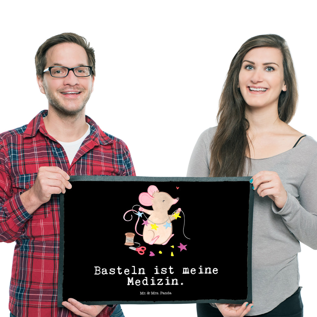 Fußmatte Maus Basteln Medizin Basteln, DIY, kreatives Basteln Türvorleger, Schmutzmatte, Fußabtreter, Matte, Schmutzfänger, Fußabstreifer, Schmutzfangmatte, Türmatte, Motivfußmatte,  Haustürmatte, Vorleger  Geschenk, Sport, Sportart, Hobby, Schenken, Danke, Dankeschön, Auszeichnung, Gewinn, Sportler